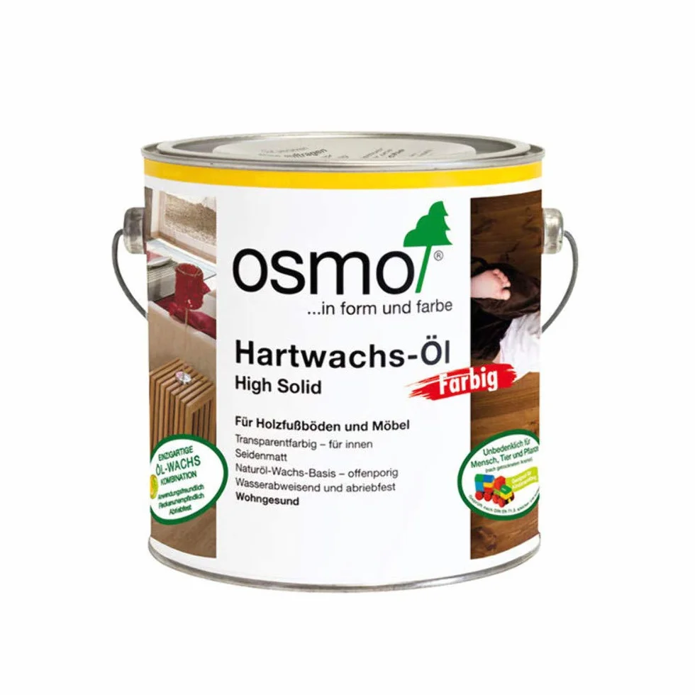 Osmo Hartwachs-Öl Original 3065 Farblos Halbmatt 2,5 L