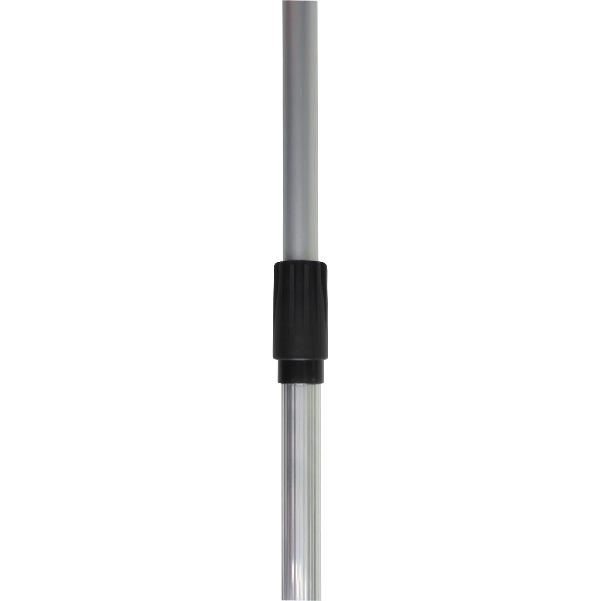 Fassadenbesen- Spinnenbesen - Dreieckbesen - Dachrinnenreiniger ausziehbar von 180 cm auf 480 cm inkl. Rinnenbürste und Laubschieber (abnehmbar)