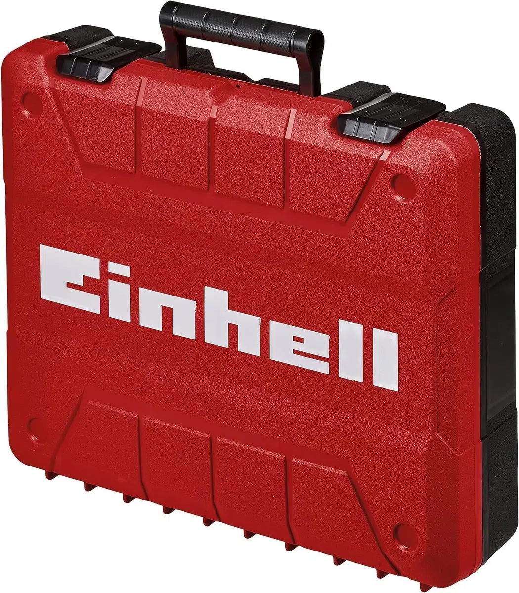 Einhell Abbruchhammer TE-DH 5 (5 J, SDS-plus-Werkzeugaufnahme, schwingungsgedämpfter Handgriff, flexibel einstellbarer Zusatzhandgriff, inkl. E-Box) Rot/Schwarz