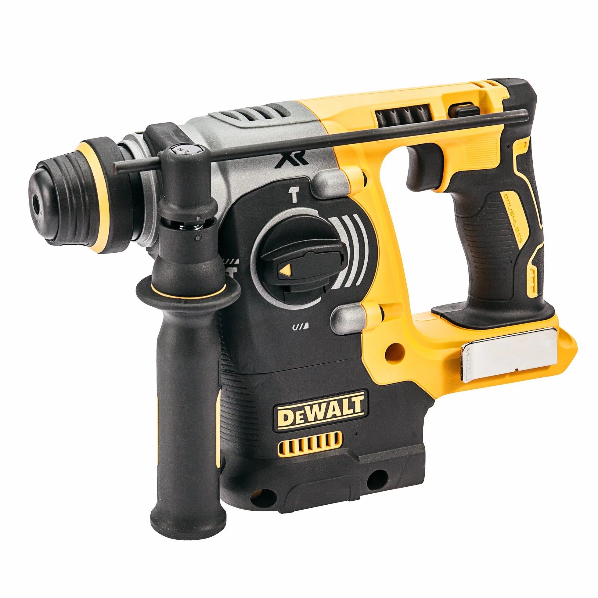DEWALT SDS-plus XR Akku-Kombihammer/Schlagbohrmaschine (18V, bürstenlos, 24mm, ideal für Bohranker/Befestigungslöcher, Vibrationsreduzierung, ohne Akku & Ladegerät) DCH273N-XJ