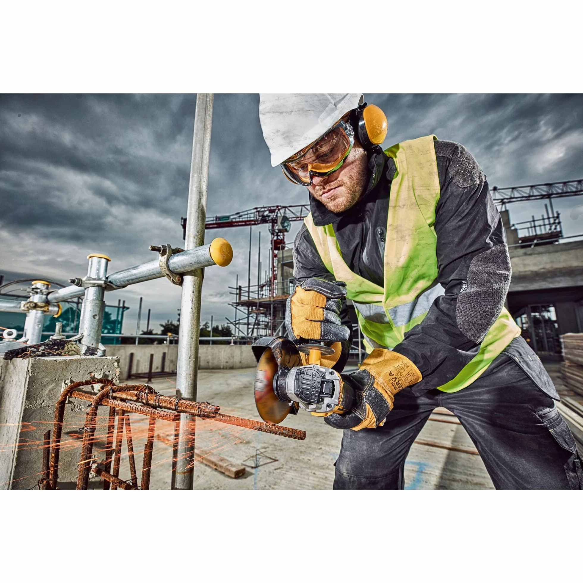 DEWALT DCG406N-XJ Winkelschleifer ohne Batterie ohne Ladegerät bürstenloser Motor