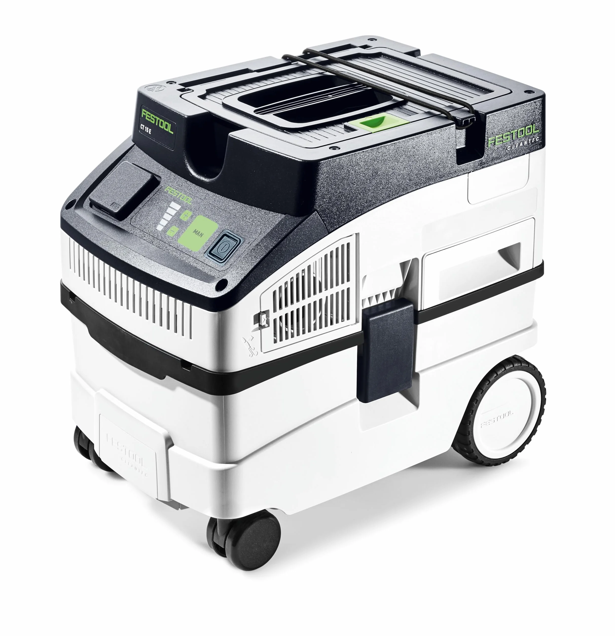 Festool Absaugmobil CLEANTEC CT 15-Set, 350 – 1200 W, 3700 l/min