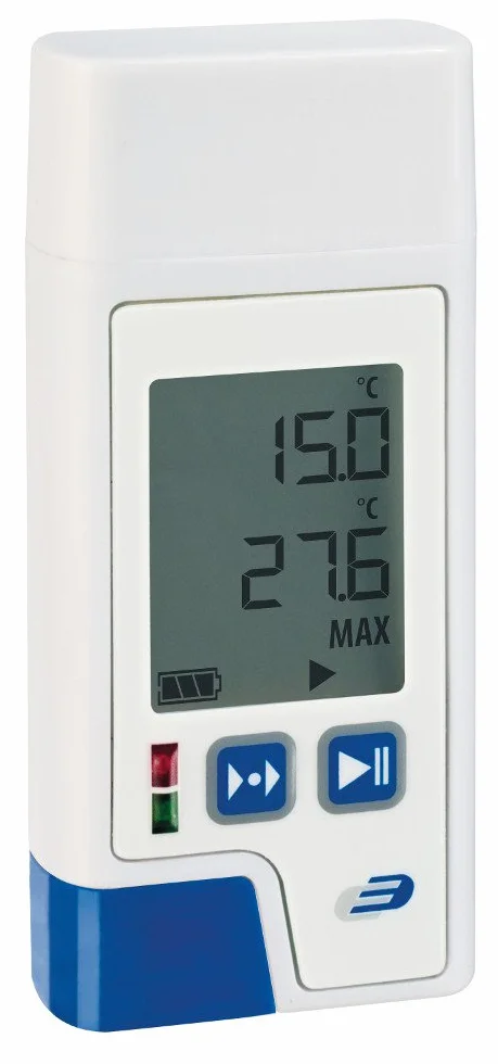 TFA Dostmann Dostmann Electronic Log PDF-Datenlogger Klimalogger mit Display (mit Temperatur und Luftfeuchte)