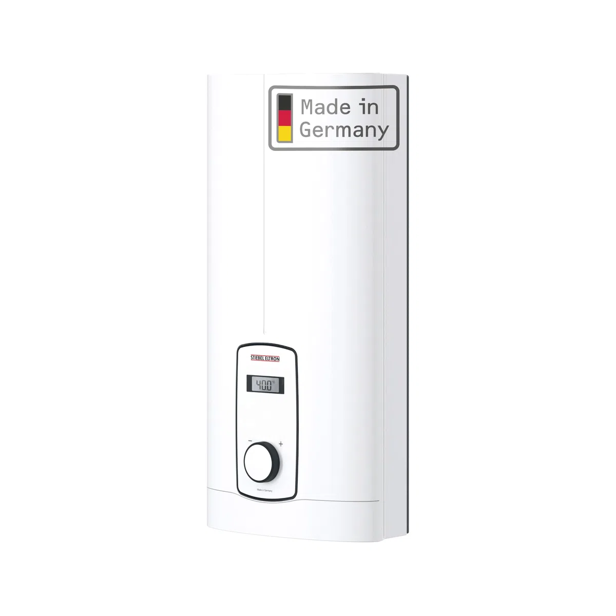 STIEBEL ELTRON elektronisch geregelter Durchlauferhitzer DHB-E 18/21/24 LCD, umschaltbar, druckfest, LC-Display, gradgenaue Wunschtemperatur, 236745