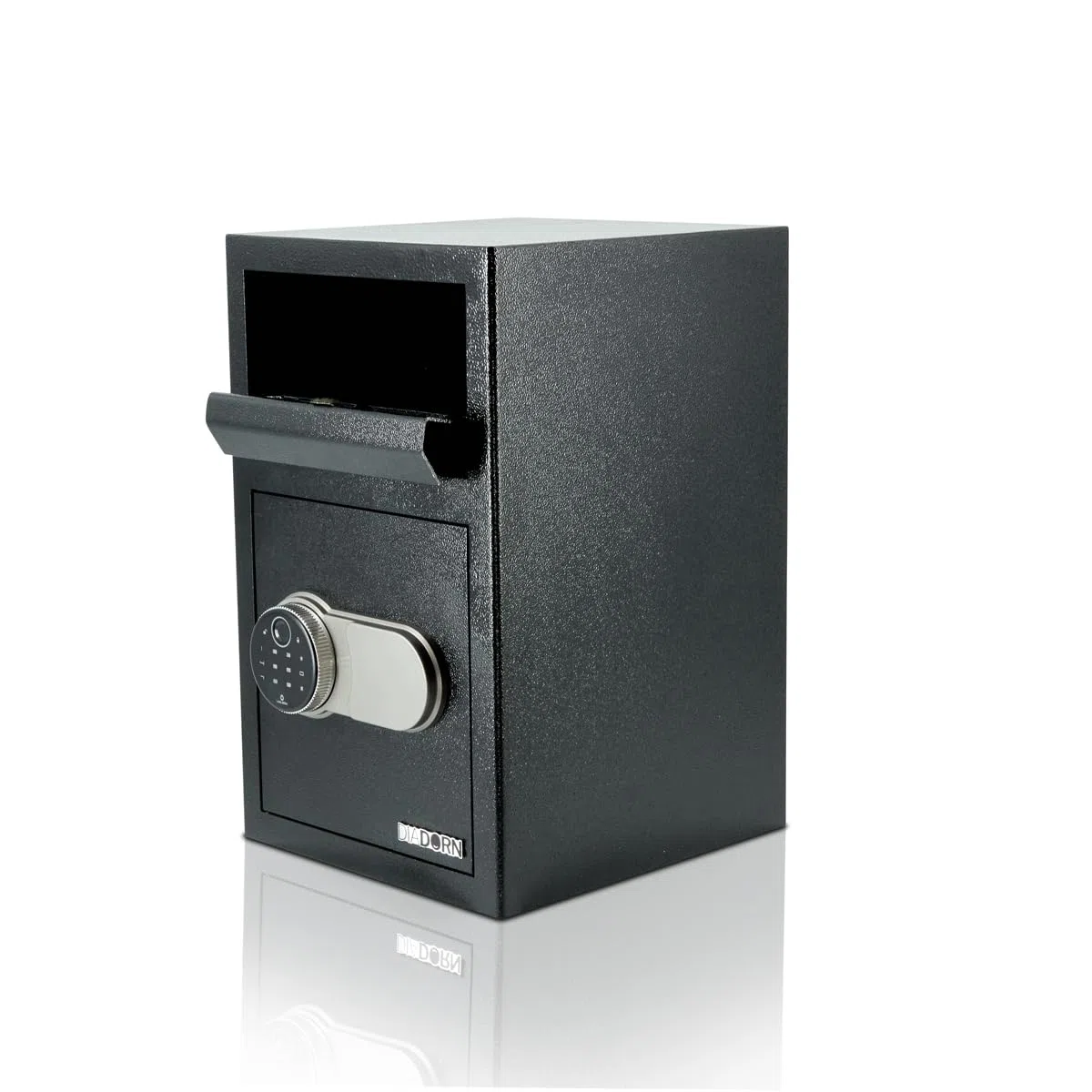 EINWURFTRESOR MIT EINWURFKLAPPE MIT FINGERPRINT PIN-CODE SCHLOSS | FINGERABDRUCK SCANNER