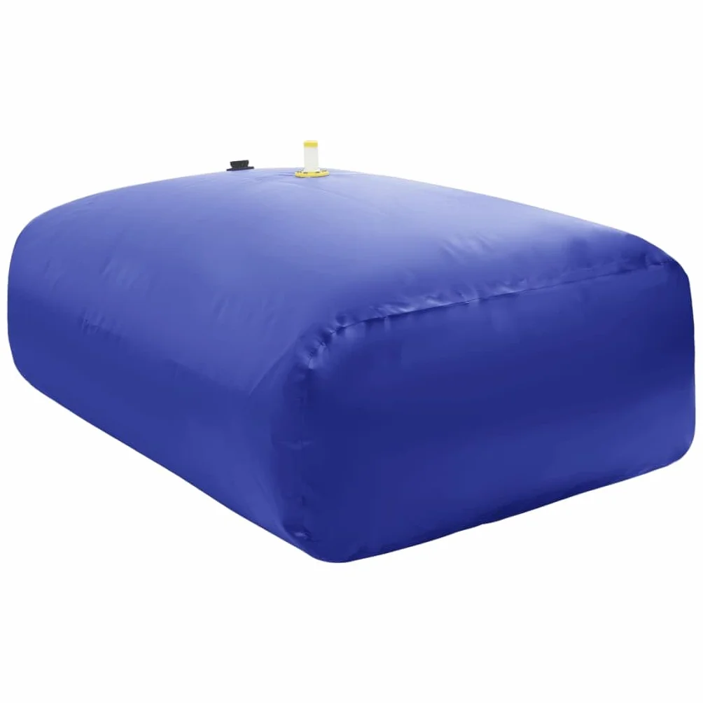 Faltbarer Wassertank 3000L PVC Wasserbehälter für Garten und Camping mit Wasserhahn, Regenwasserbehälter 200x150x100 cm