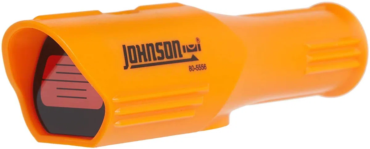Johnson Level und Werkzeug 80–5556 Contractor Hand Held Sight Level, Orange