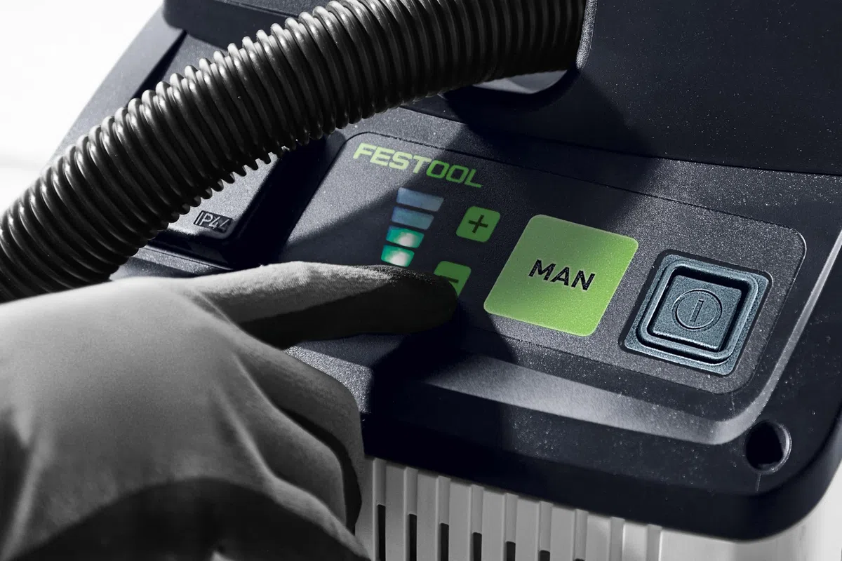 Festool Absaugmobil CLEANTEC CT 15-Set, 350 – 1200 W, 3700 l/min