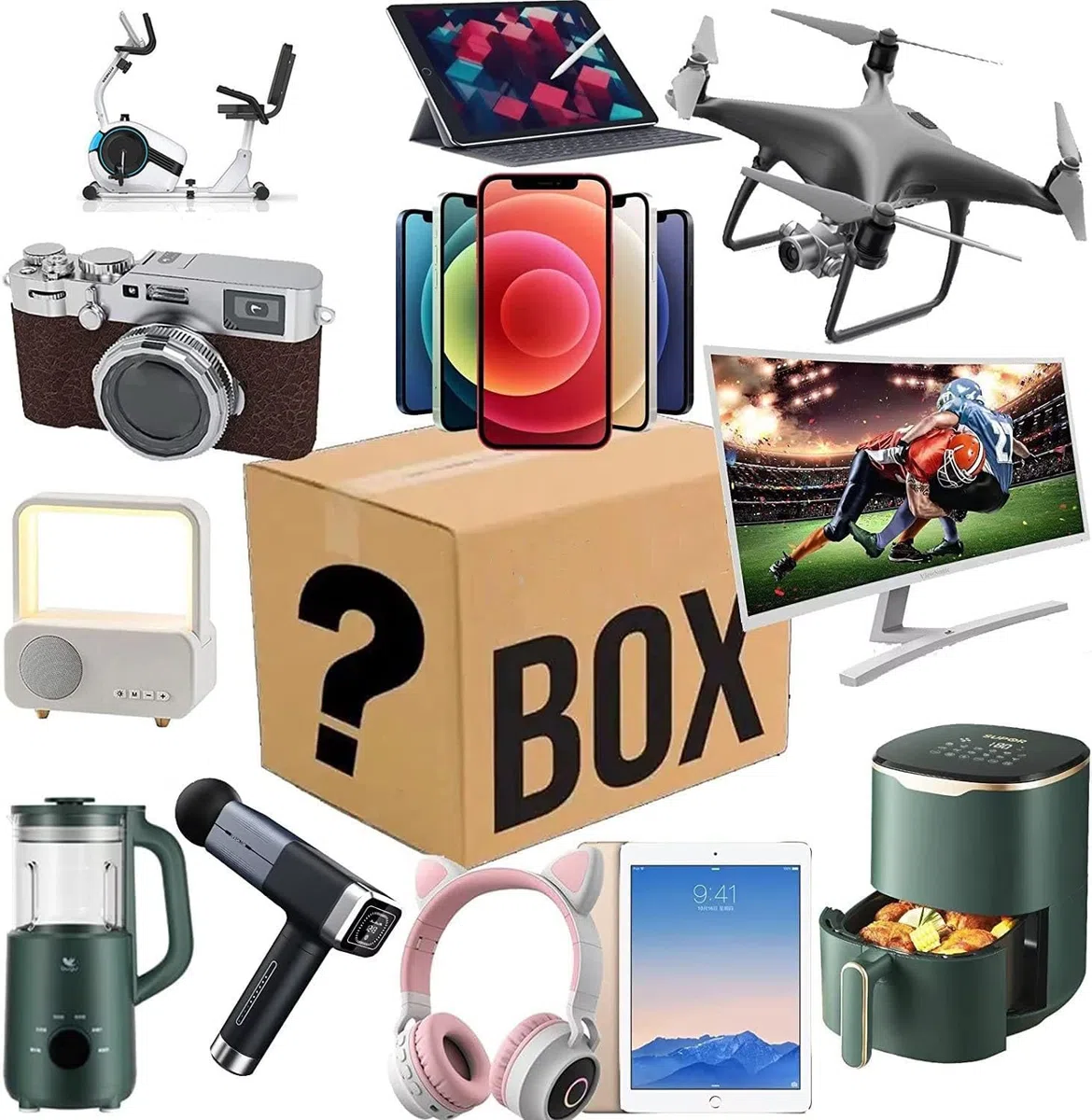 Geräten im Jahr 2026 Paletten,4-34 STK. Palettenware Haushaltswaren Multimedia A Ware B Ware Palette Elektronik Geschenkbox a27