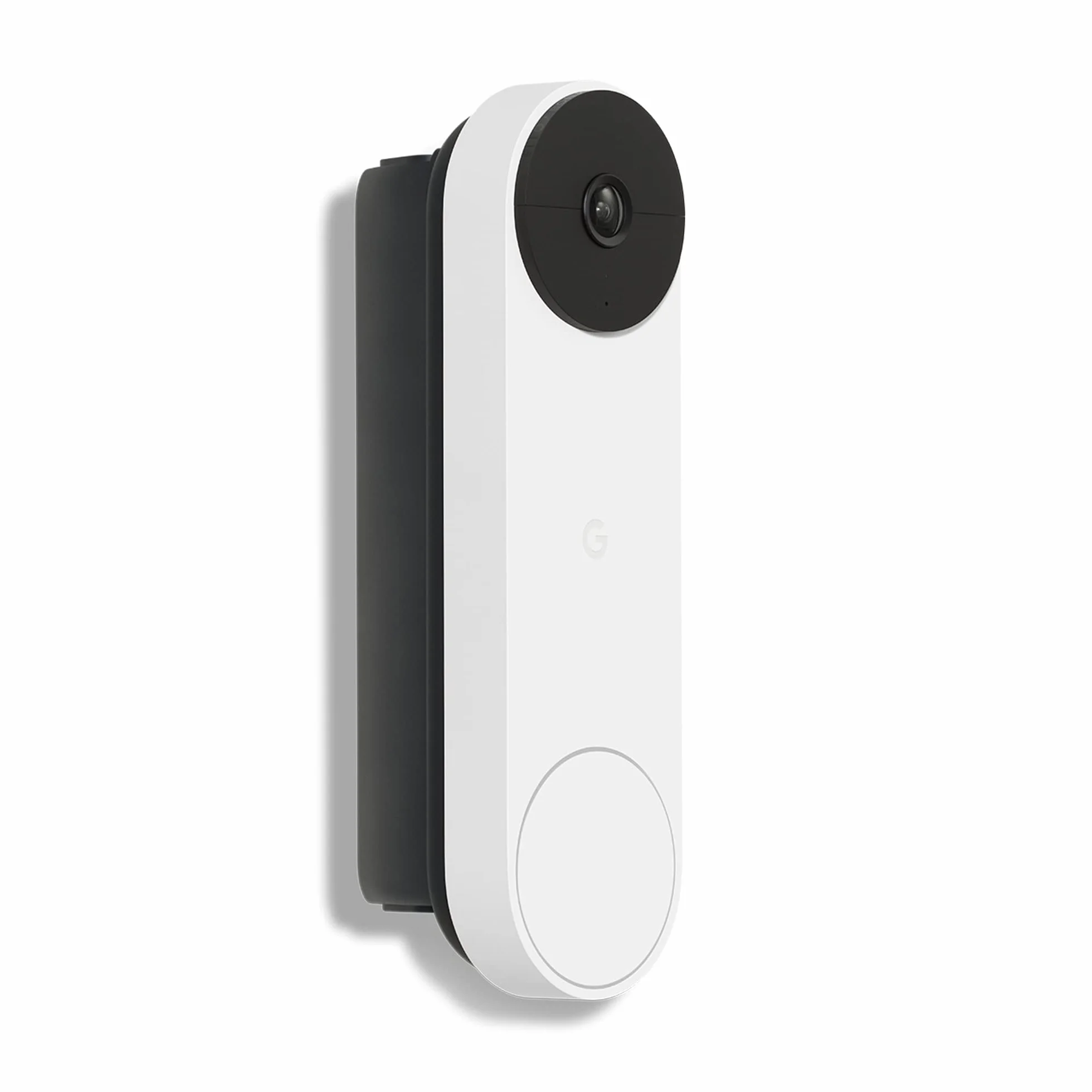 Google Nest Doorbell - akkubetriebene Türklingel mit Videofunktion, 960P, Schwarz/Weiß, 1 Stück (1er Pack)