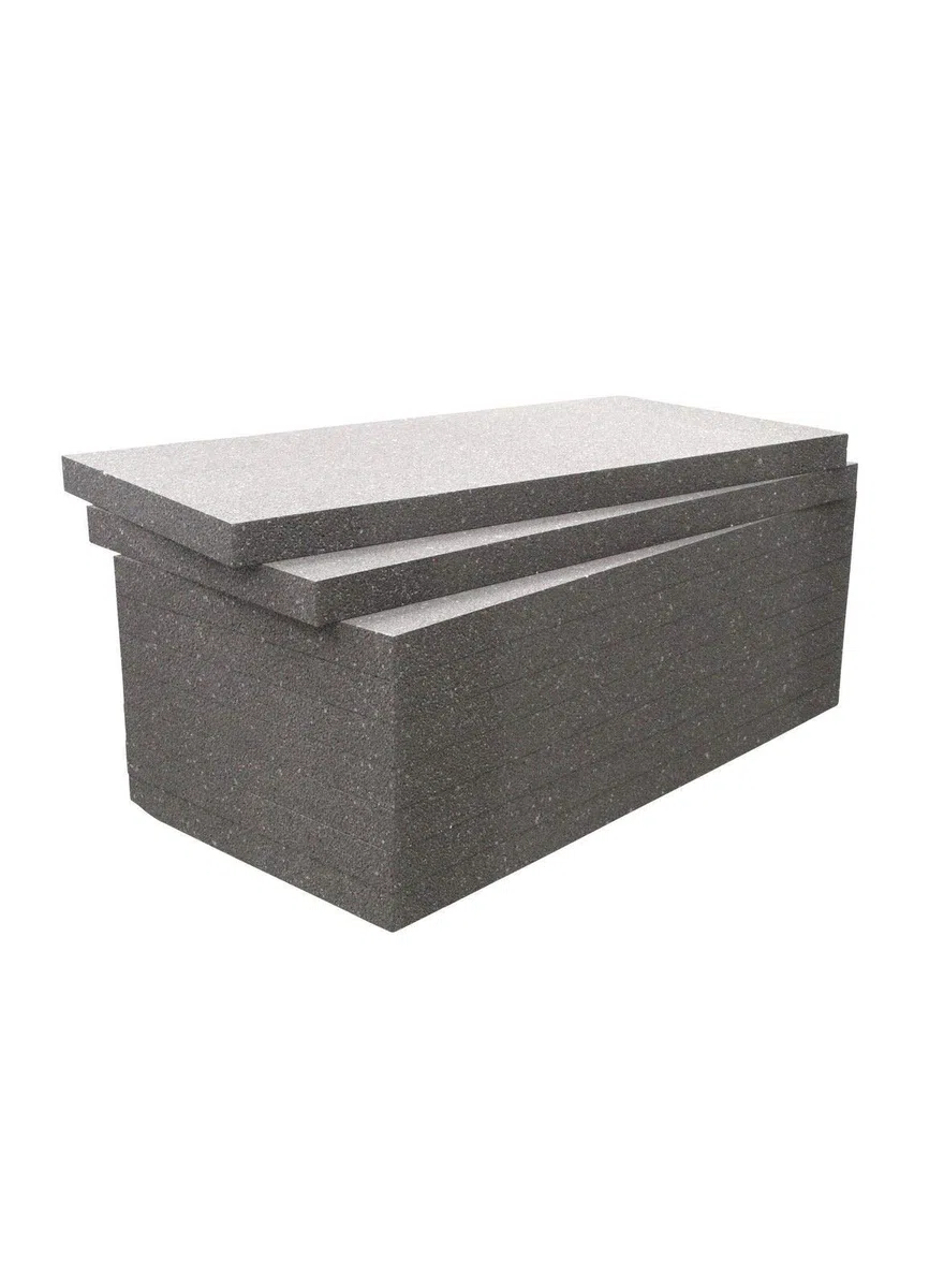 5 Platten Handelskönig Neopor 80 mm - 1000 x 500 mm = 2,5 m² Neopor WLG 032 80 mm EPS NEO Fassadendämmung Dämmplatten WDVS Styropor