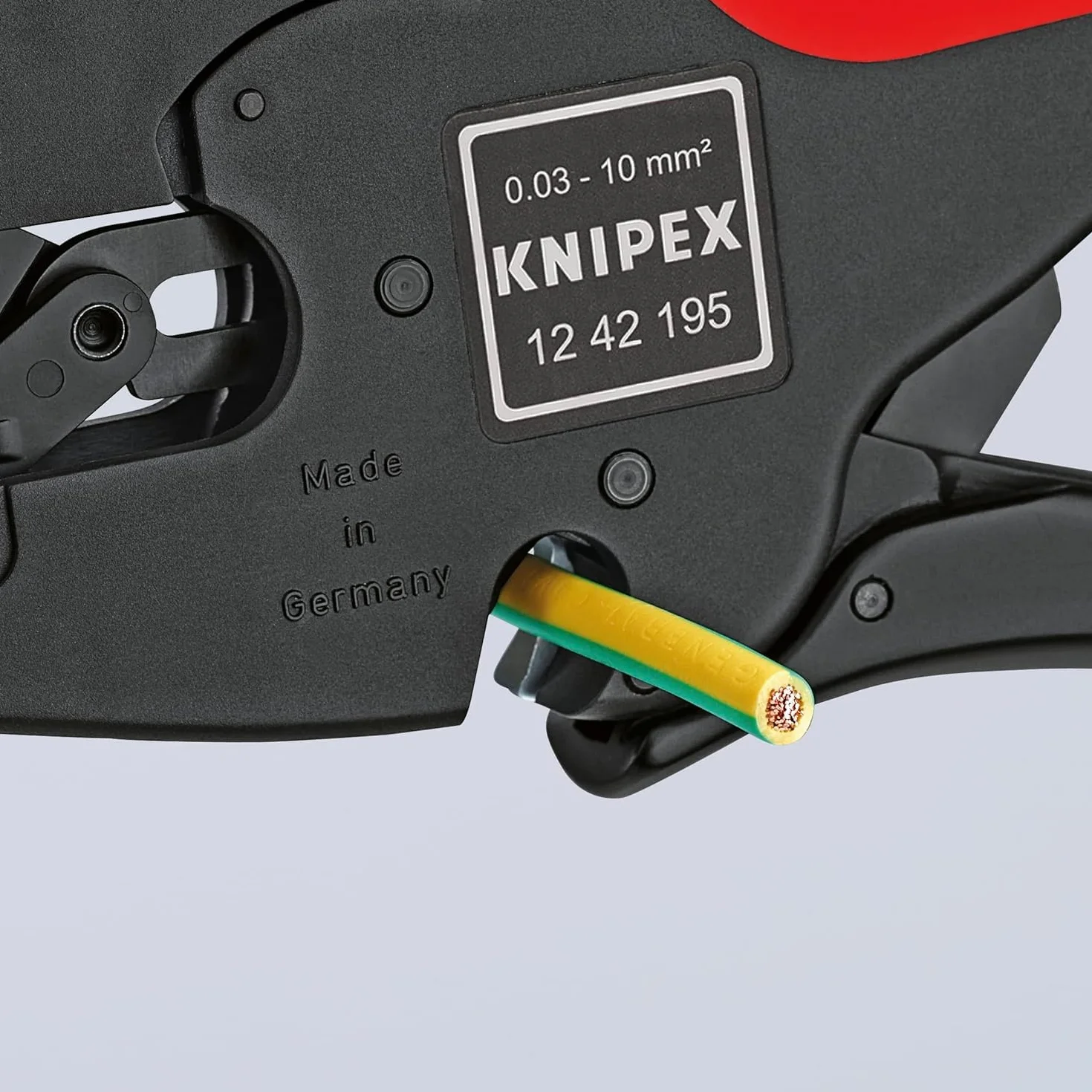 KNIPEX MultiStrip10 Automatische Abisolierzange 0,03-10,0 mm² 12 42 195