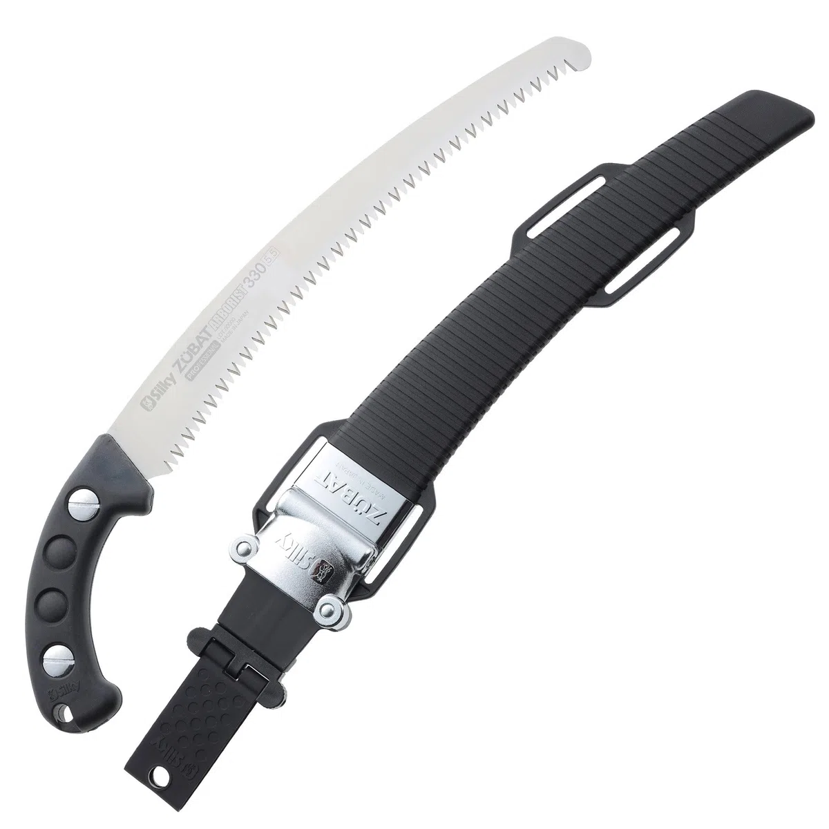 Silky Handsäge Zübat Arborist 330mm 5,5 Zähne/30mm – japanische Handsäge mit gebogener Klinge