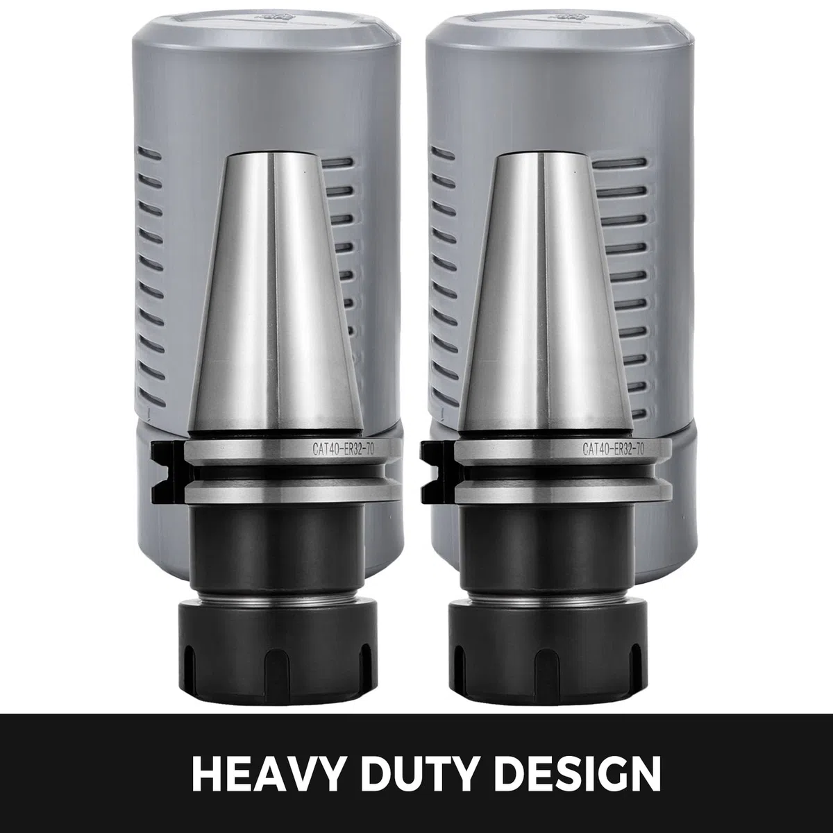 VEVOR 5-teiliges Spannzangen-Set, CAT40 ER32 Spannzangenfutter, für CNC-Graviermaschine und Fräsdrehmaschine (CAT40 ER32)