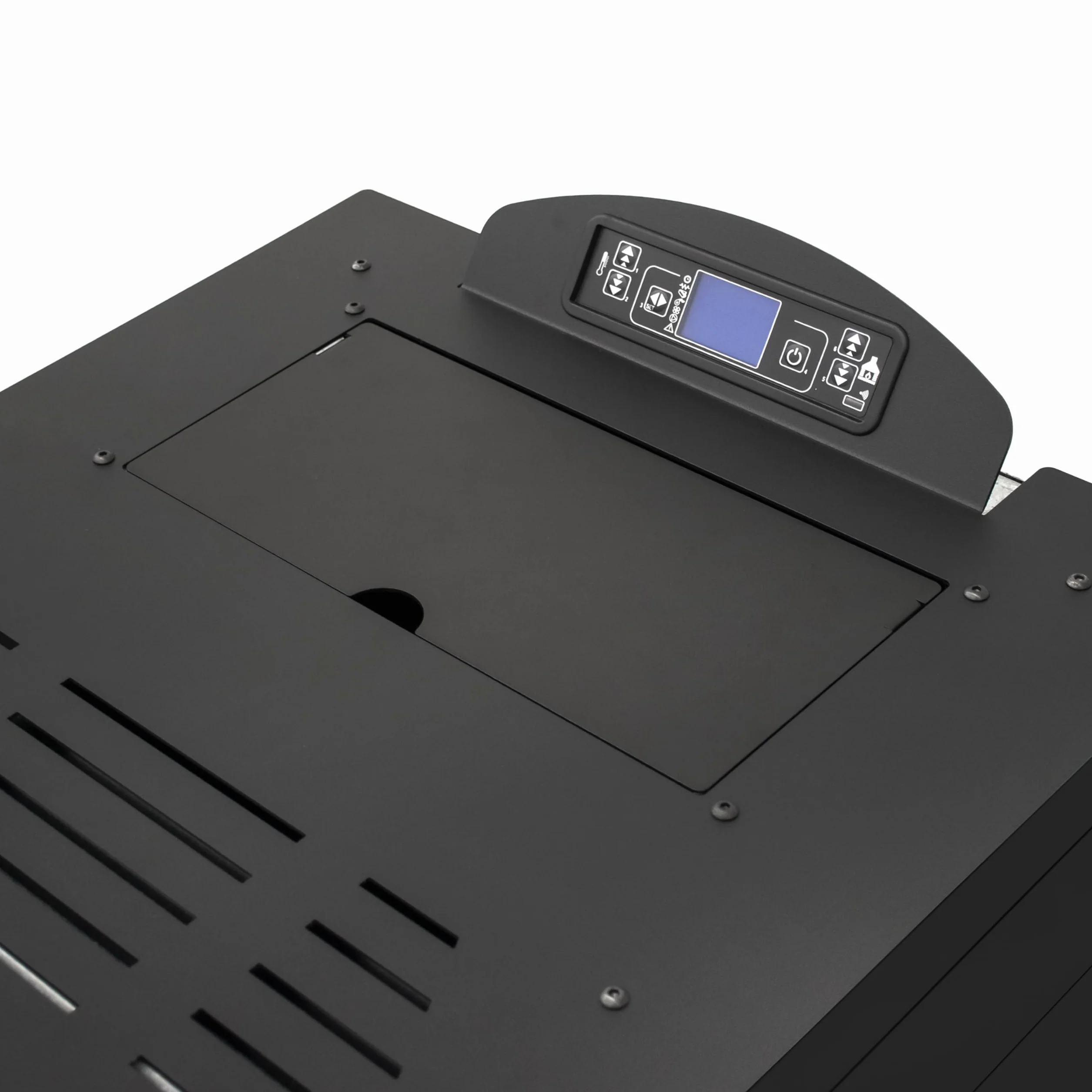 STUFE A PELLET ITALIA Alaska 10 KW | Pelletöfen mit Belüftung Effizienz 91% Heizt 85m² Autonomie 20 Sdt. Programmierbar 5 Geschwindigkeiten und Kräfte 24M Garantie Schwarz