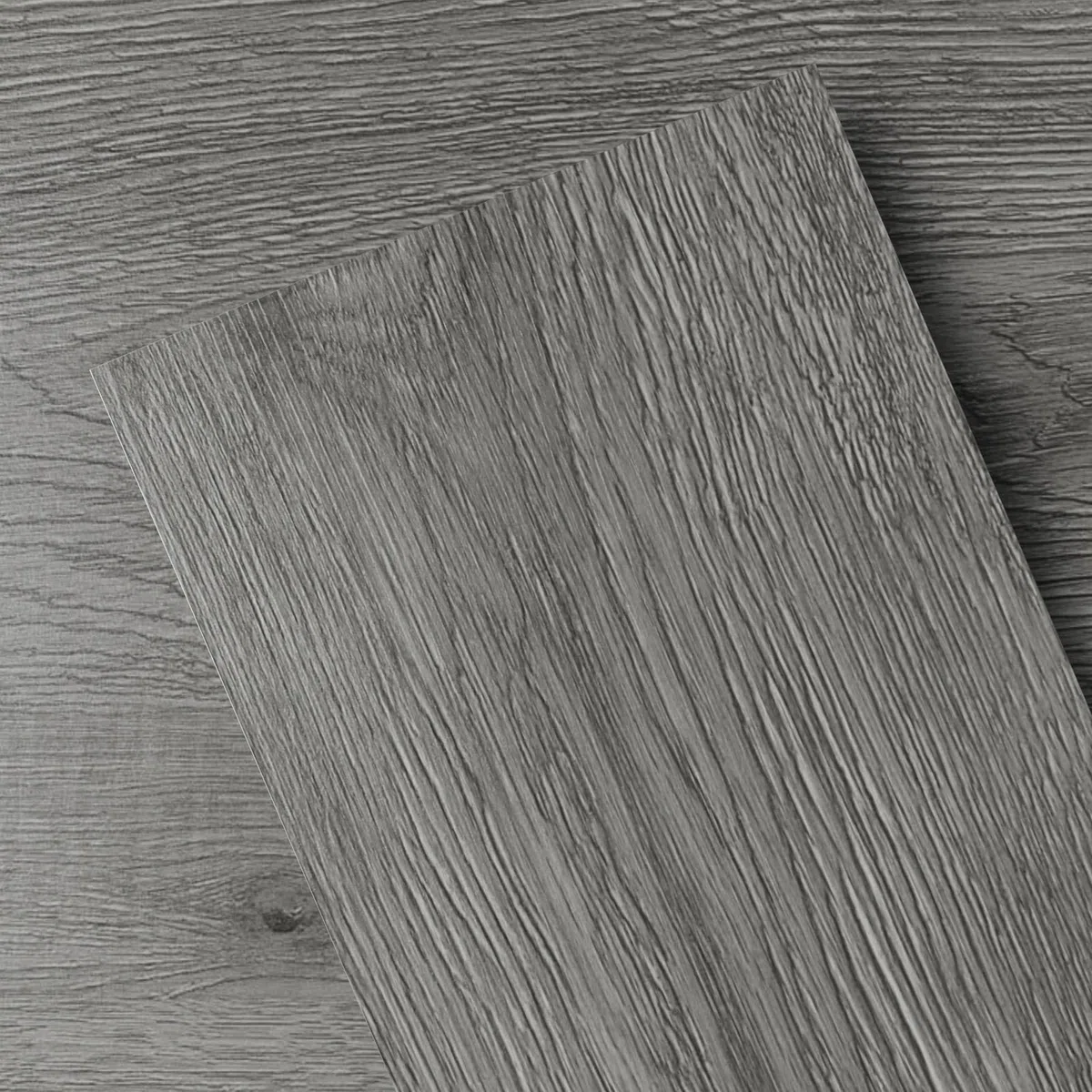 Selbstklebende Bodenfliesen Vinyl-Bodenfliesen Holzoptik zum Abziehen und Aufkleben, 2,0 mm 36 Dielen kratzfest, für Wohnzimmer Flur Büro Bodendielen (5,02m², Dunkelgrau)