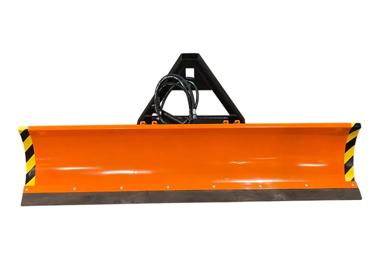Schneeschild Schneepflug Schneeschieber Kat-0 Aufnahme / 100x40 cm inklusive Hydraulikzubehör