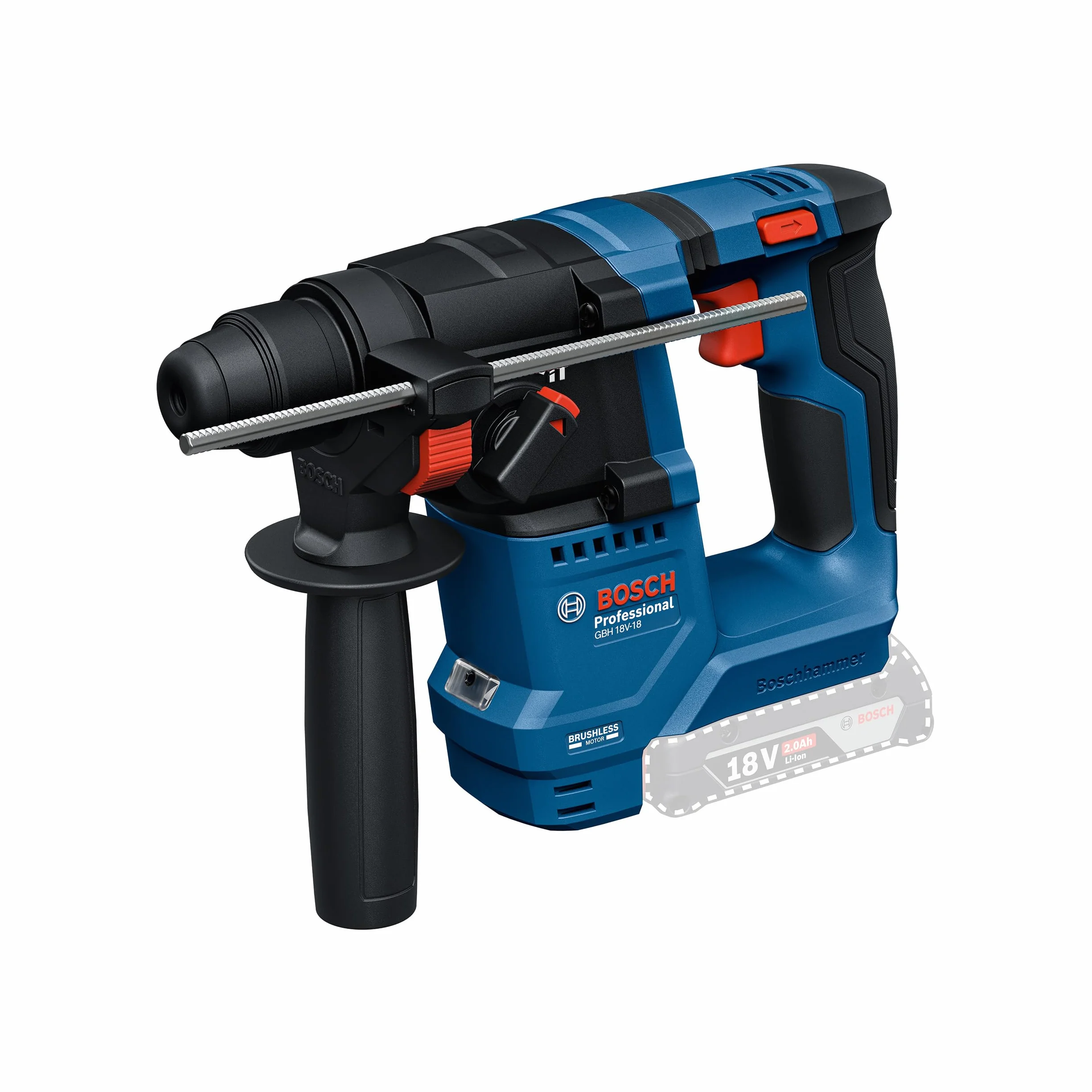 Bosch Professional 18V System Akku-Bohrhammer GBH 18V-18 (SDS plus)