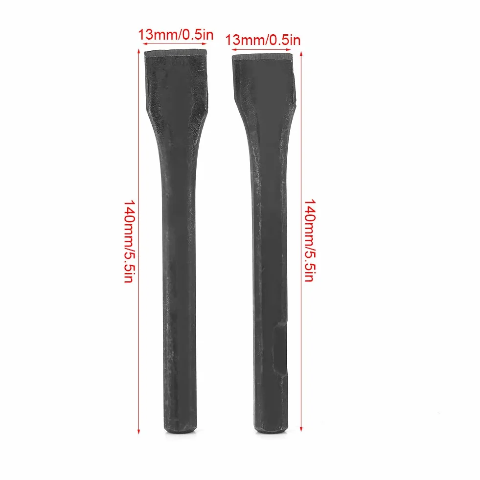 Pneumatischer Meißelhammer 1.5J Schlagkraft 25mm Zylinder Luftverbrauch 7l/s Für Sandstrahlen Schweißschlacke Und Steinbearbeitung Mit Geradem Und Gebogenem Meißel