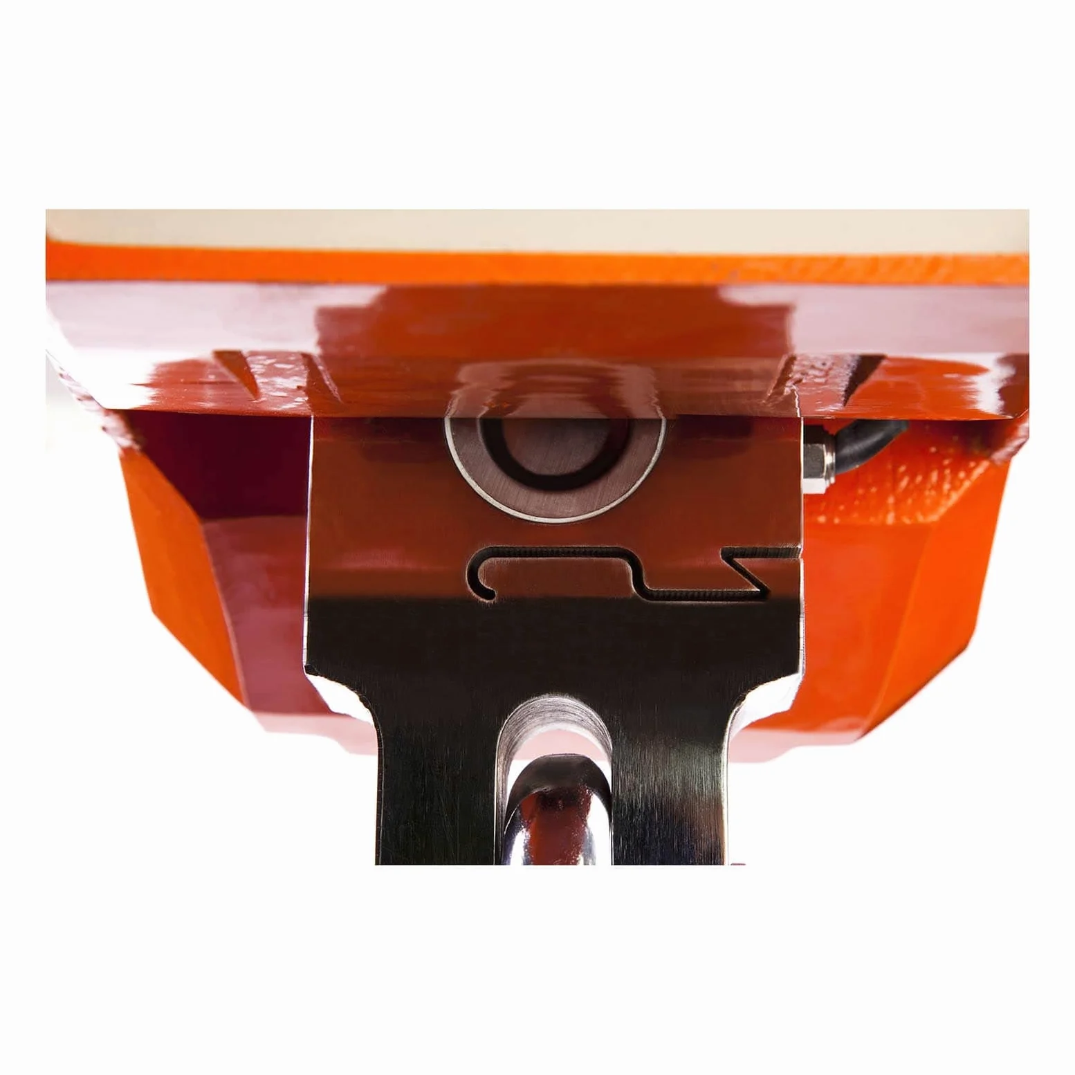 Steinberg Systems - Kranwaage Hängewaage (5 t / 1-2 kg, 10 m Fernbedienungsreichweite, 10 sek Wartezeit, Akku 6V/4Ah, LED) Orange