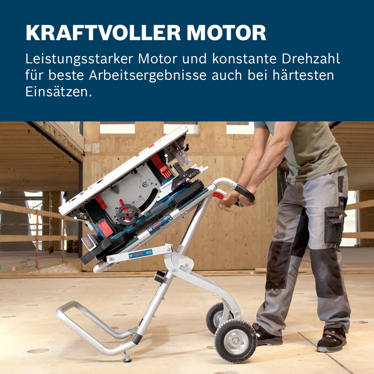 Bosch Professional Tischkreissäge GTS 10 XC (Sägeblatt-Ø: 254 mm, Sägeblattbohr-Ø: 30mm inkl. Absaugadapter, Parallelanschlag, Schiebestock, Winkelanschlag, Aufbewahrung für Sägeblatt)