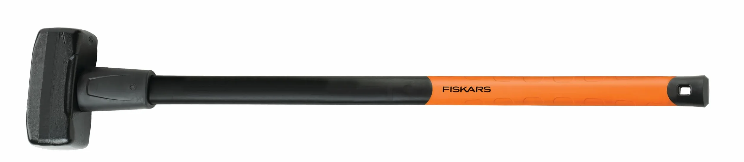 Fiskars Vorschlaghammer, Gewicht: 6,13 kg, Karbonstahl (geschmiedet), Schwarz/Orange, XXL, 1001618