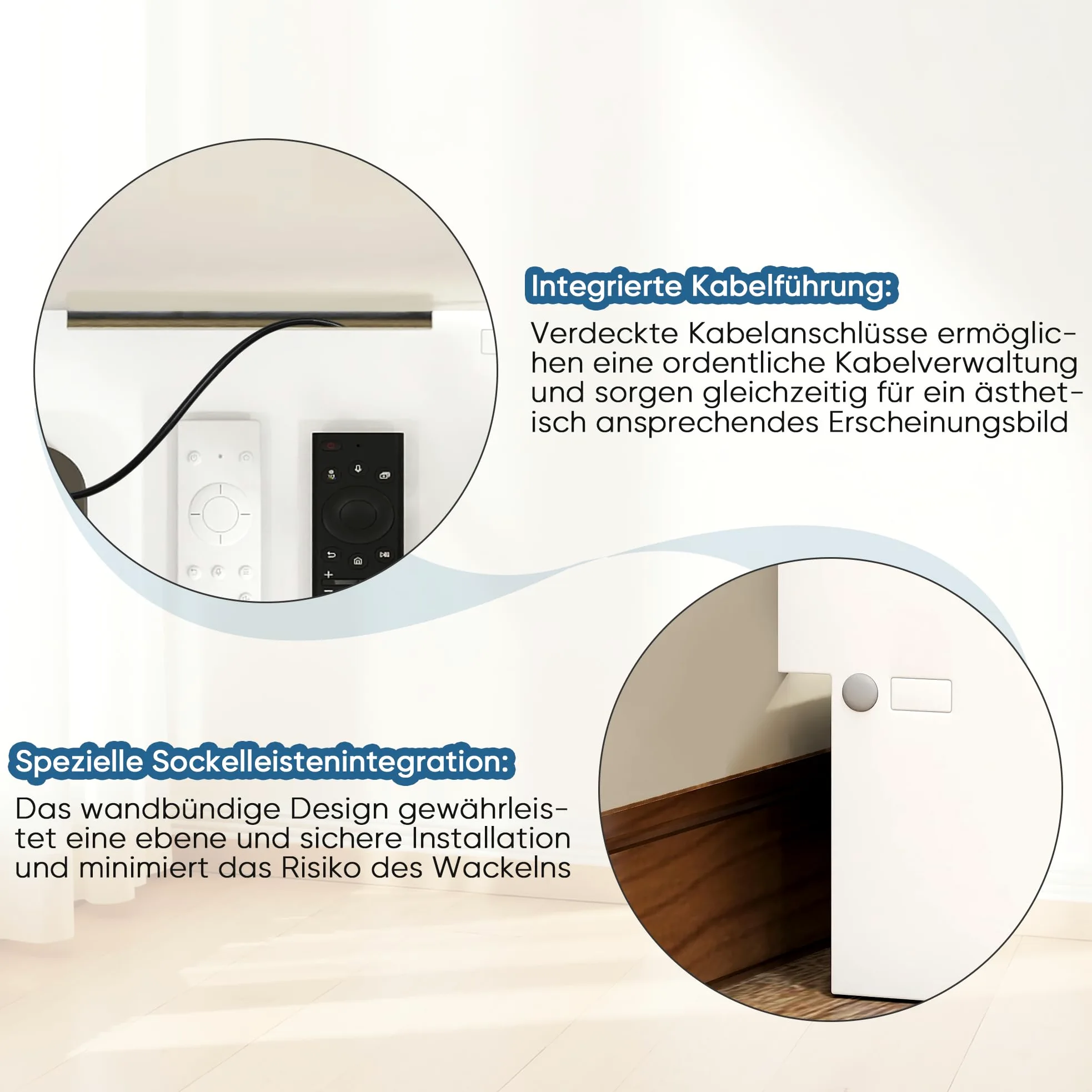 MYOYAY WLAN Router Aufbewahrungsschrank, Holz Platte Router Regalkastenschrank, Belüfteter Routerkasten, Modem Kabelmanagement Box, Router Abdeckung für Das Wohnzimmer Im Schlafzimmer Zu Hause