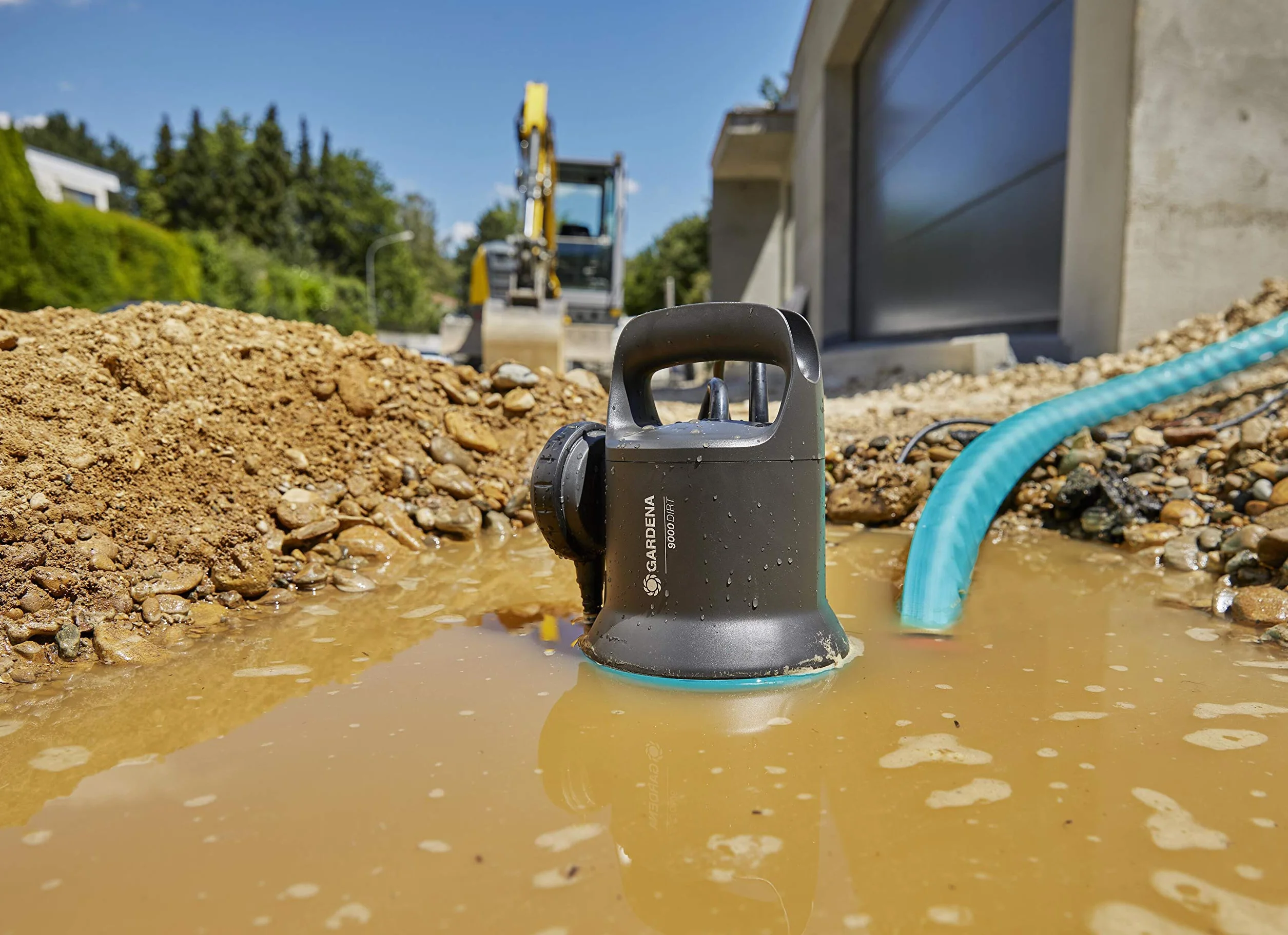 Gardena Tauch- / Druckpumpe Schmutzwasser-Tauchpumpe 9.000