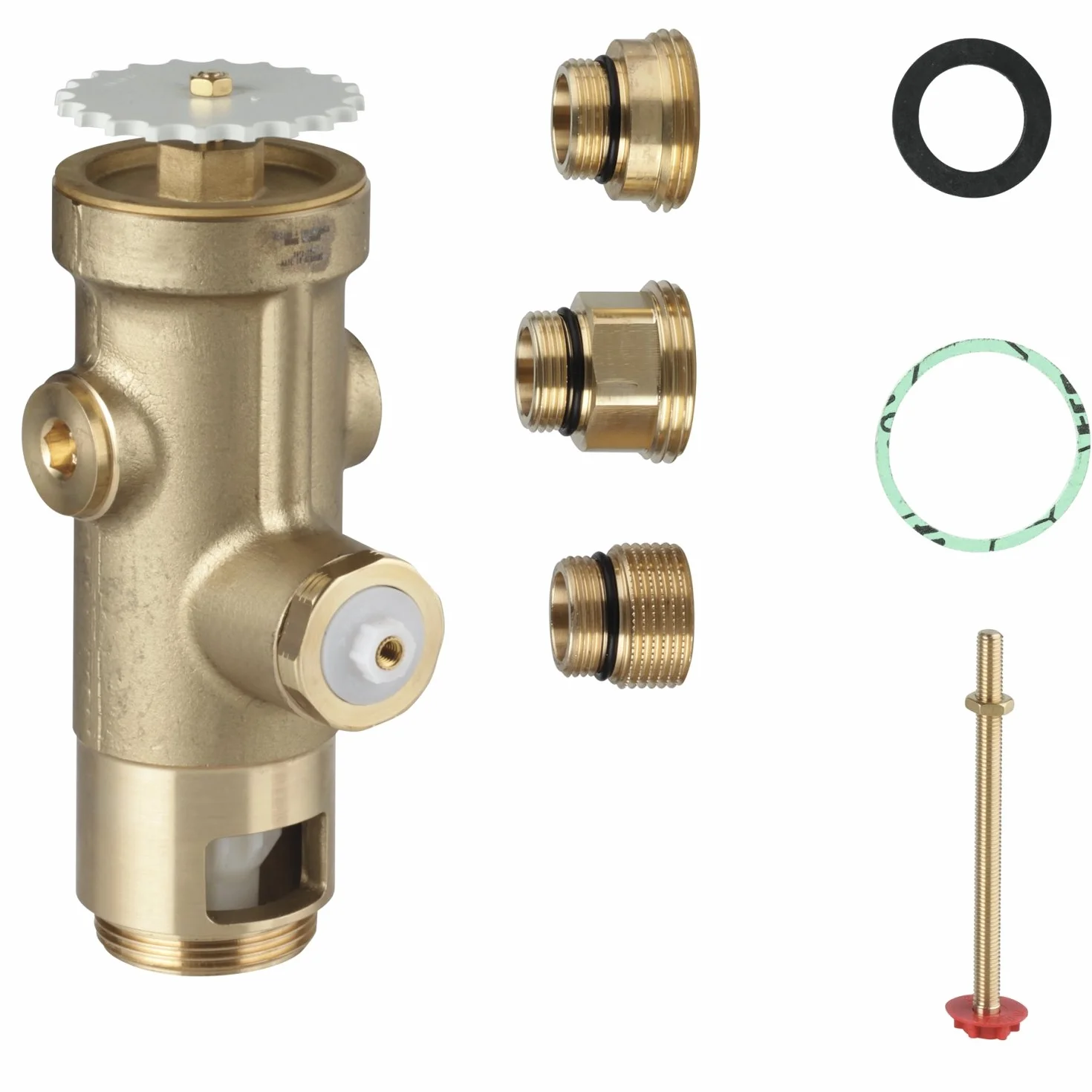 GROHE Ersatzteil, Druckspüler für WCs (ohne Vorabsperrung, ohne Durchspülbogen, [Austauscharmatur für 67700200, 67703200, 68000200]), 43996000