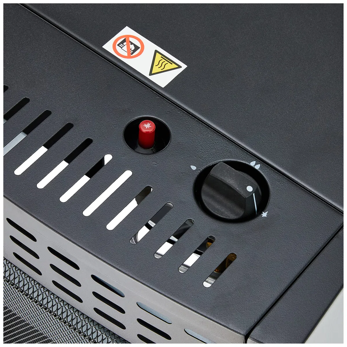 Güde 85079 Gasheizer Blueflame 4200B 4.2 kW, Schwarz