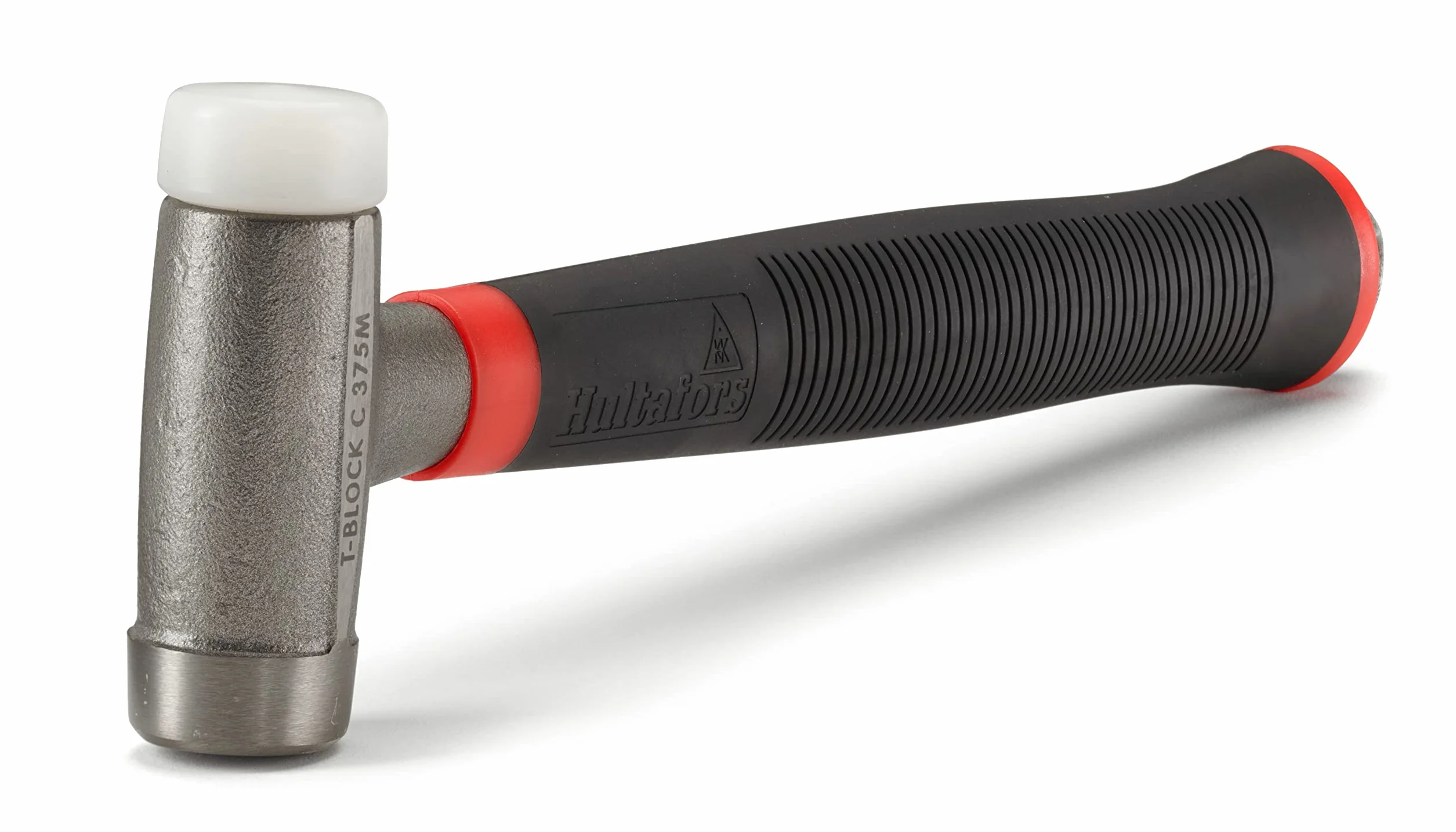 Hultafors T-Block Kombihammer C 250, 250g Kopfgewicht, Rückschlagarmer Schonhammer