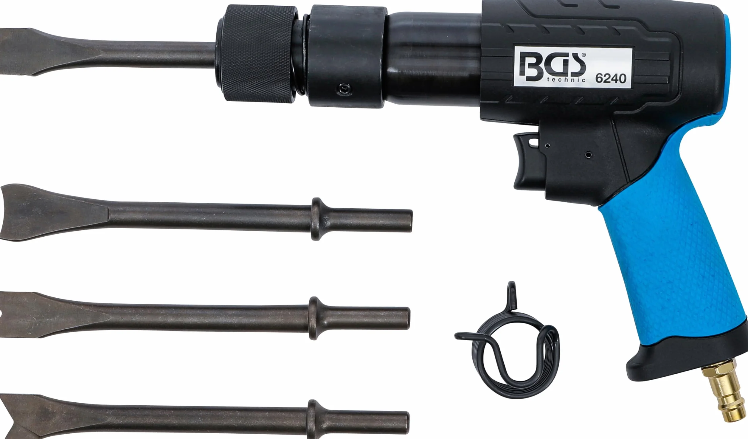 BGS 6240 | Druckluft-Meißelhammer-Satz | mit Schnelllösefutter | 10 mm