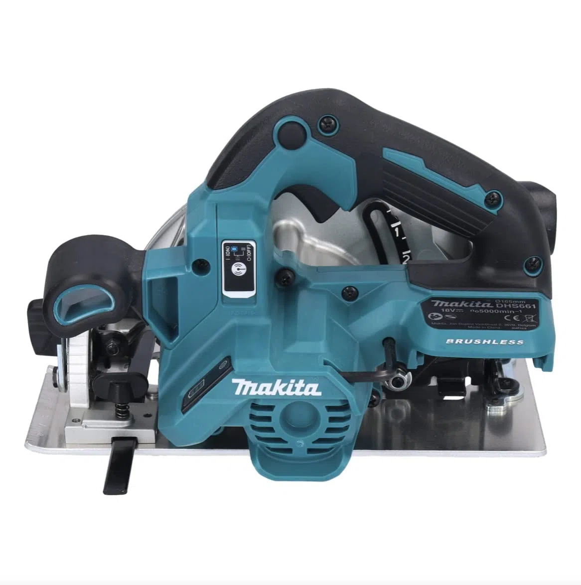 Makita DHS 661 Z Akku Handkreissäge 18 V 165 mm Brushless Solo - ohne Akku, ohne Ladegerät