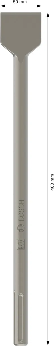 Bosch Professional Spatmeißel 50 mm SDS-max 5 Stück Zubehör für Bohrhammer