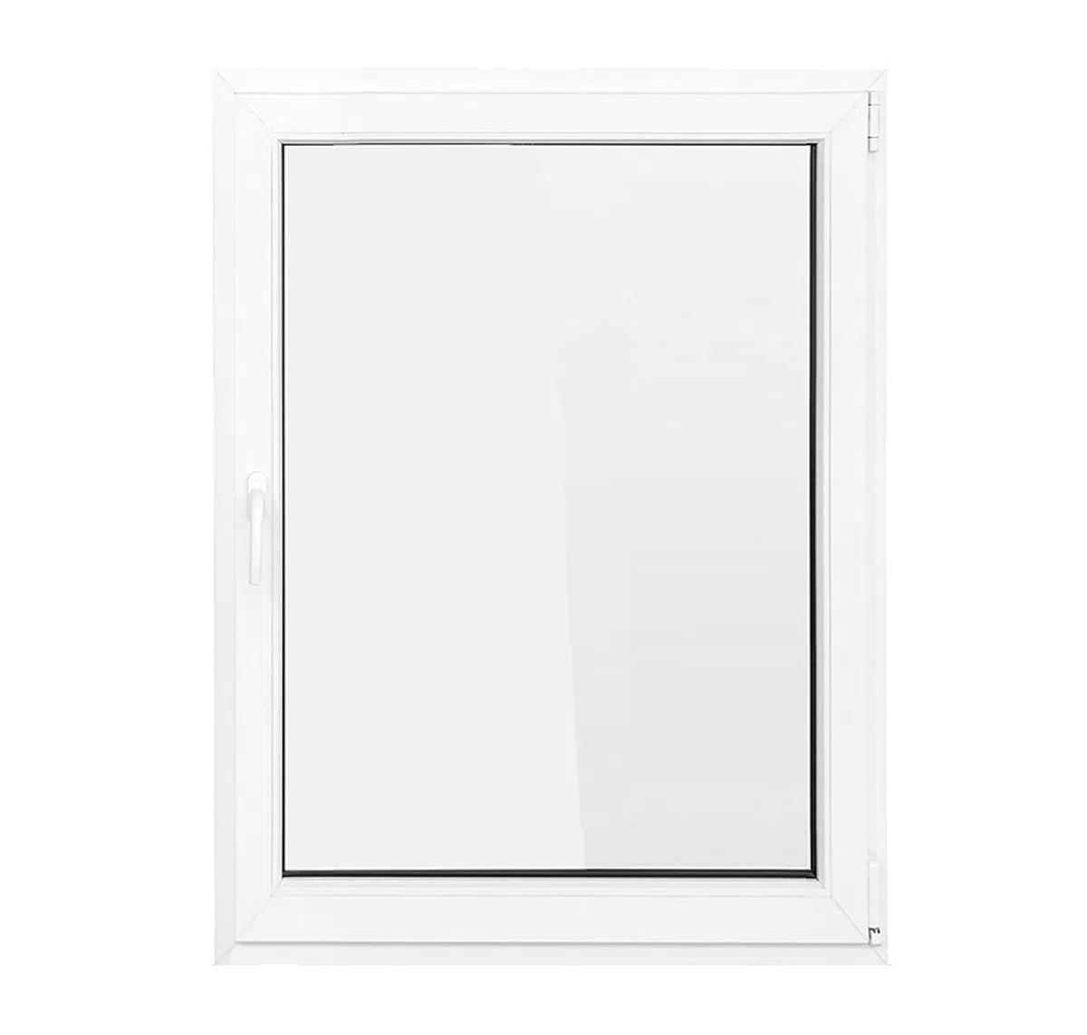 Bastion Fenster Kellerfenster 1 Flügel Dreh-Kipp 2-fach Verglasung RC2 BA weiß 70 mm Profil (900x1200 mm Rechts)