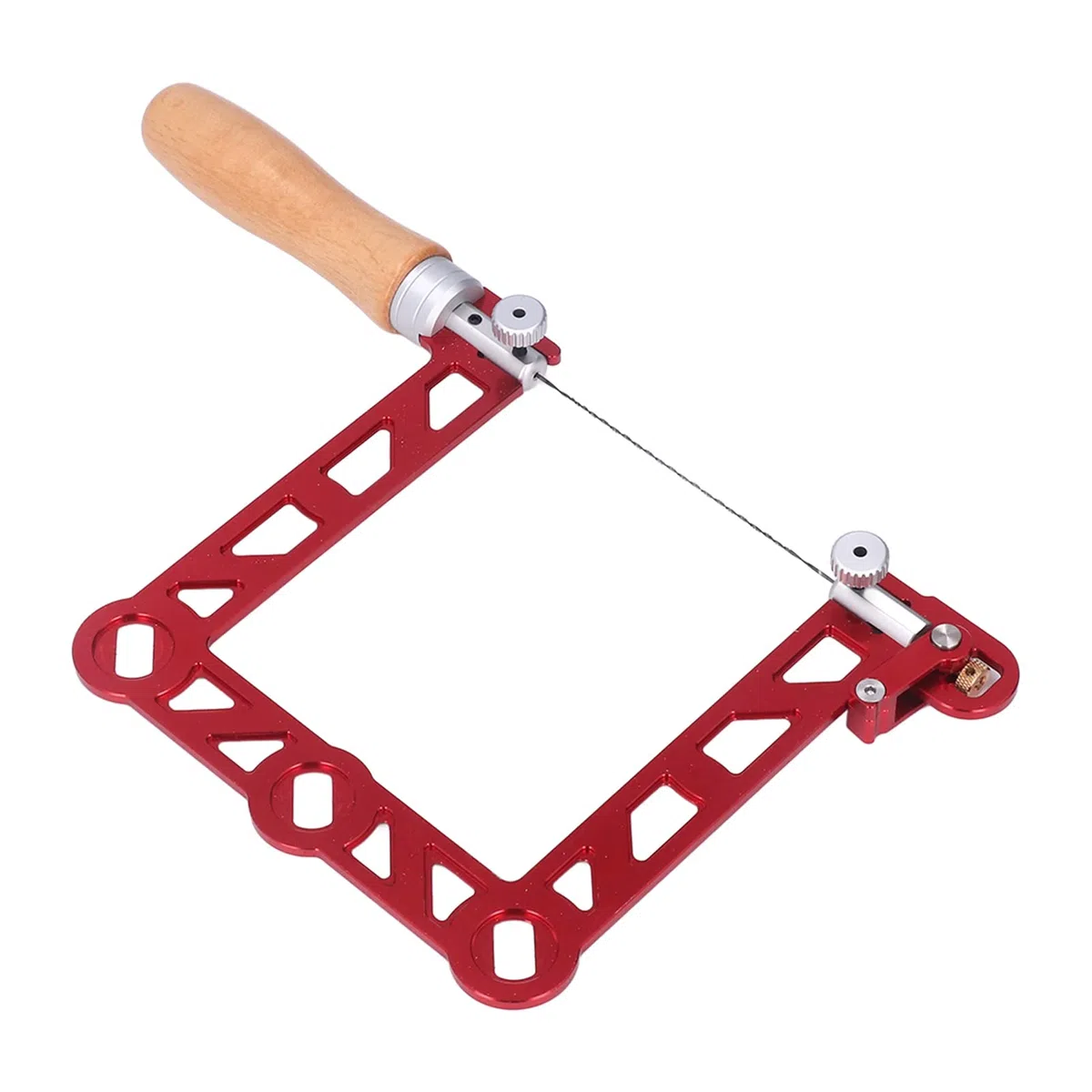 Laubsäge U-Form Holzgriff 5 Zoll - Werkzeug für Holzbearbeitung und Schmuckherstellung