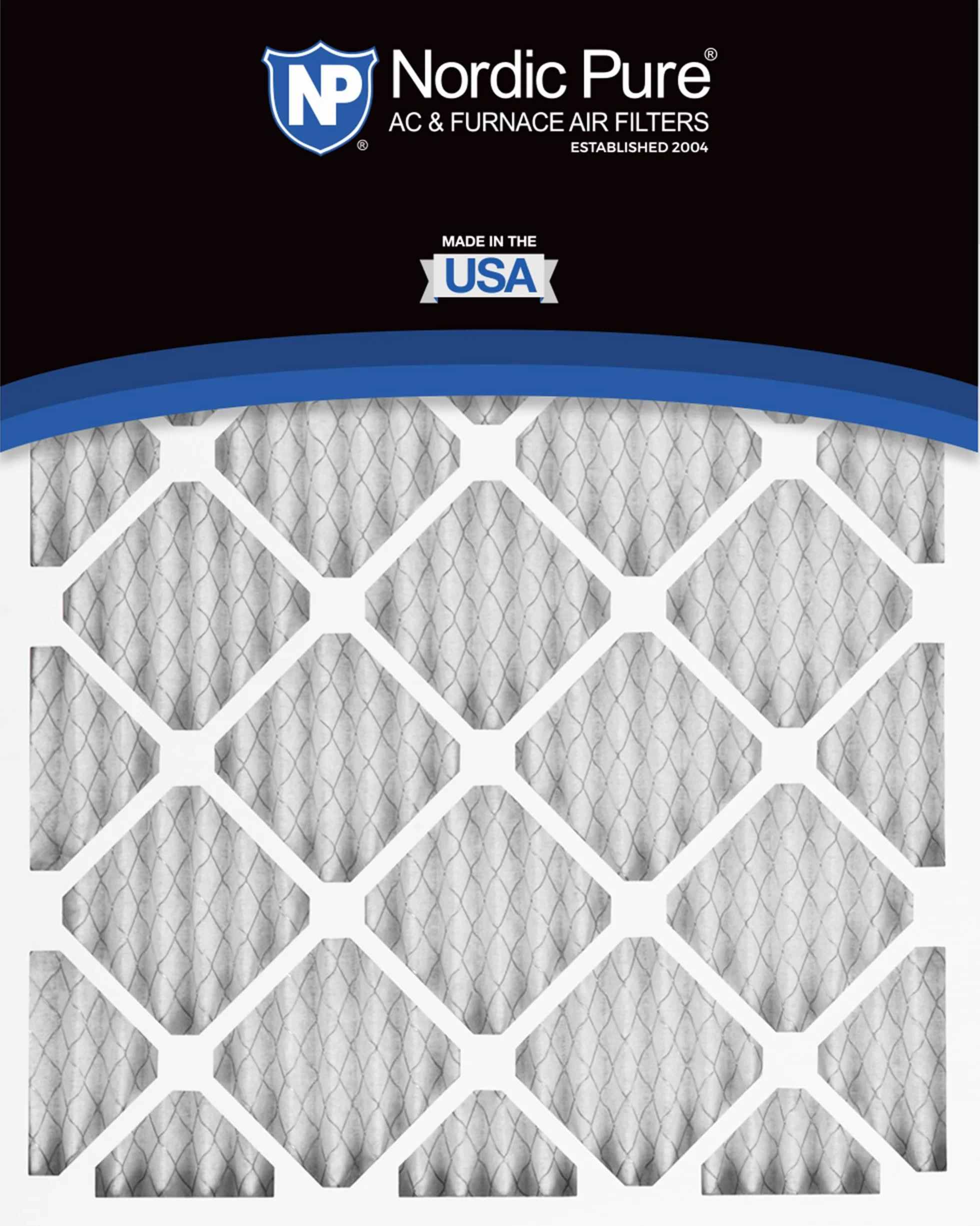 Nordic Pure 14 x 30 x 1 MERV 8 Plissee AC Ofen Luftfilter 6 Stück
