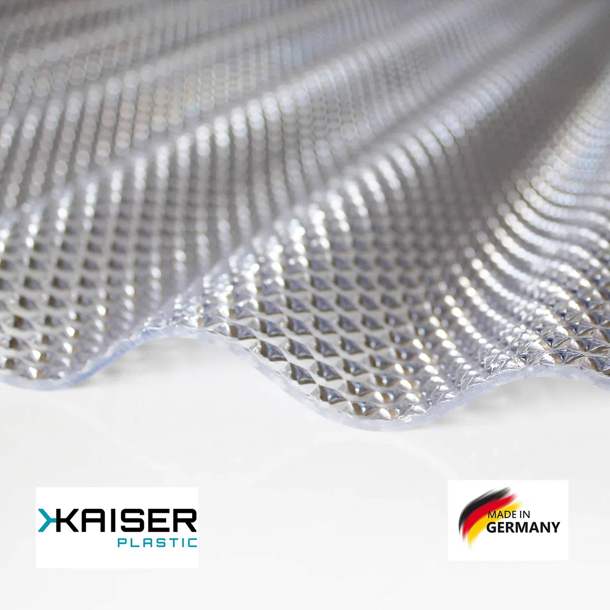 KAISER plastic® Wellplatte Wabe 5er Set Xtra Strong PC 2,6mm 104,5x250 cm Made in Germany