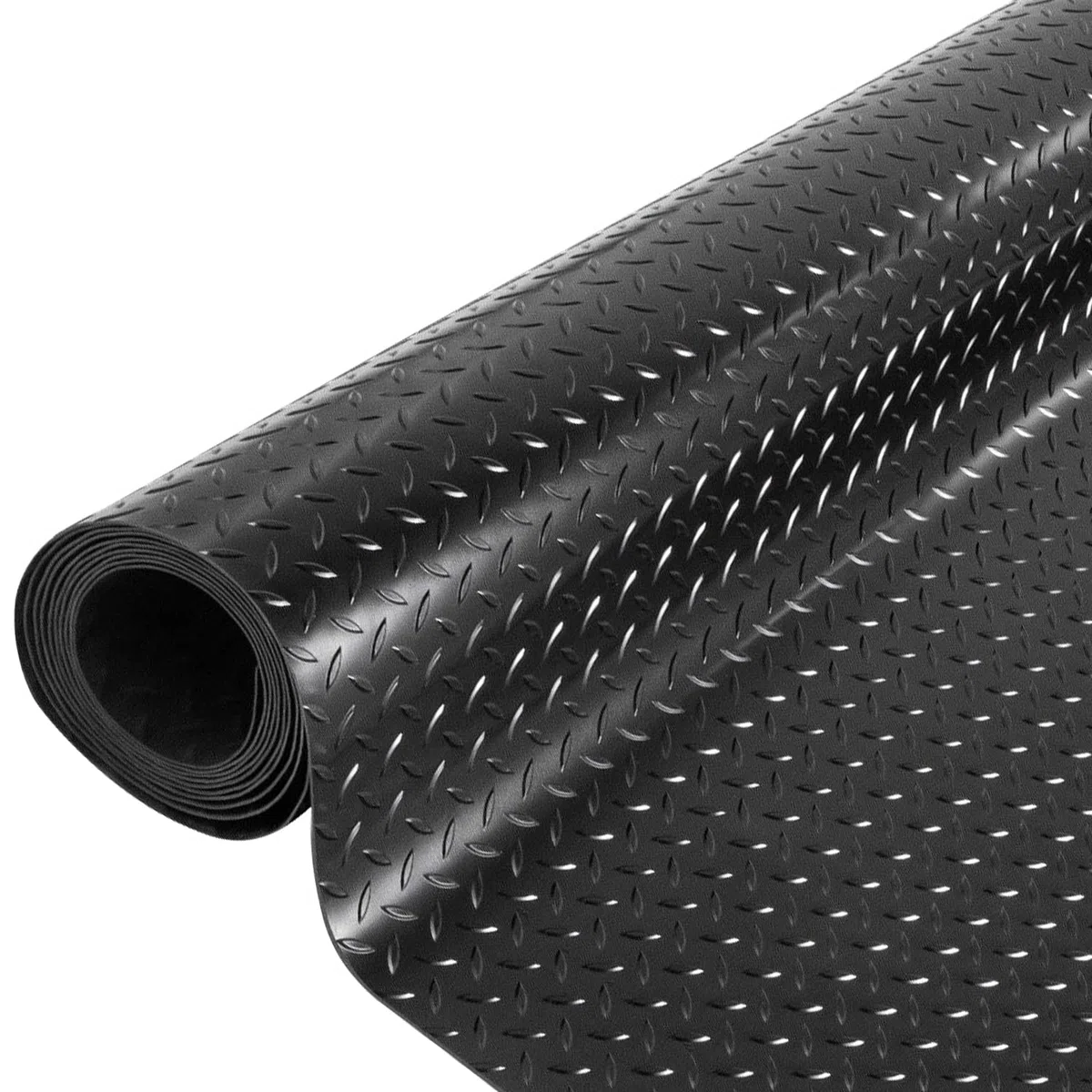 Nisorpa Gummimatten 300 x 150cm Gummimatte Meterware 3mm Dicke Gummiläufer Bodenmatte Schutzmatte Antirutschmatte Bodenschutzmatte Gummi Matte für Keller, Werkstatt, Garage