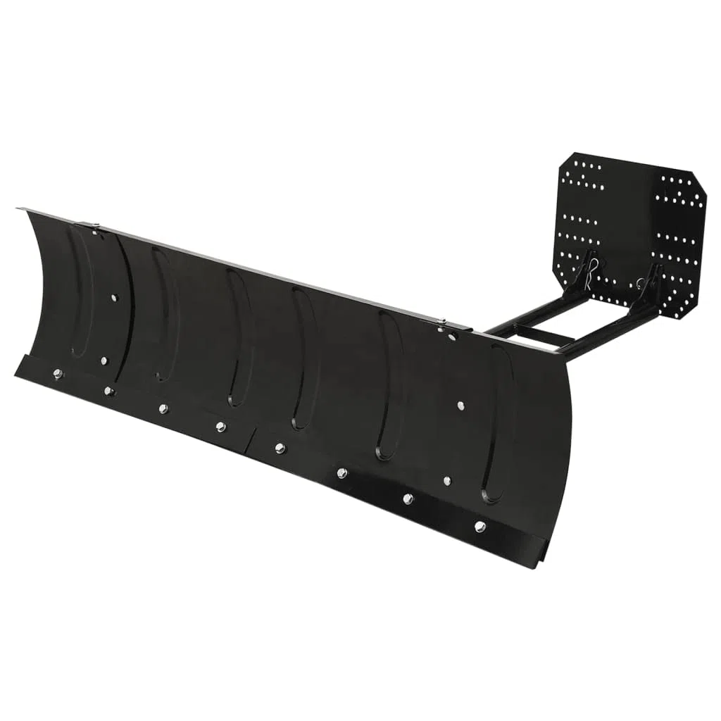 vidaXL Schneefräse für ATV 150 x 38 cm schwarz