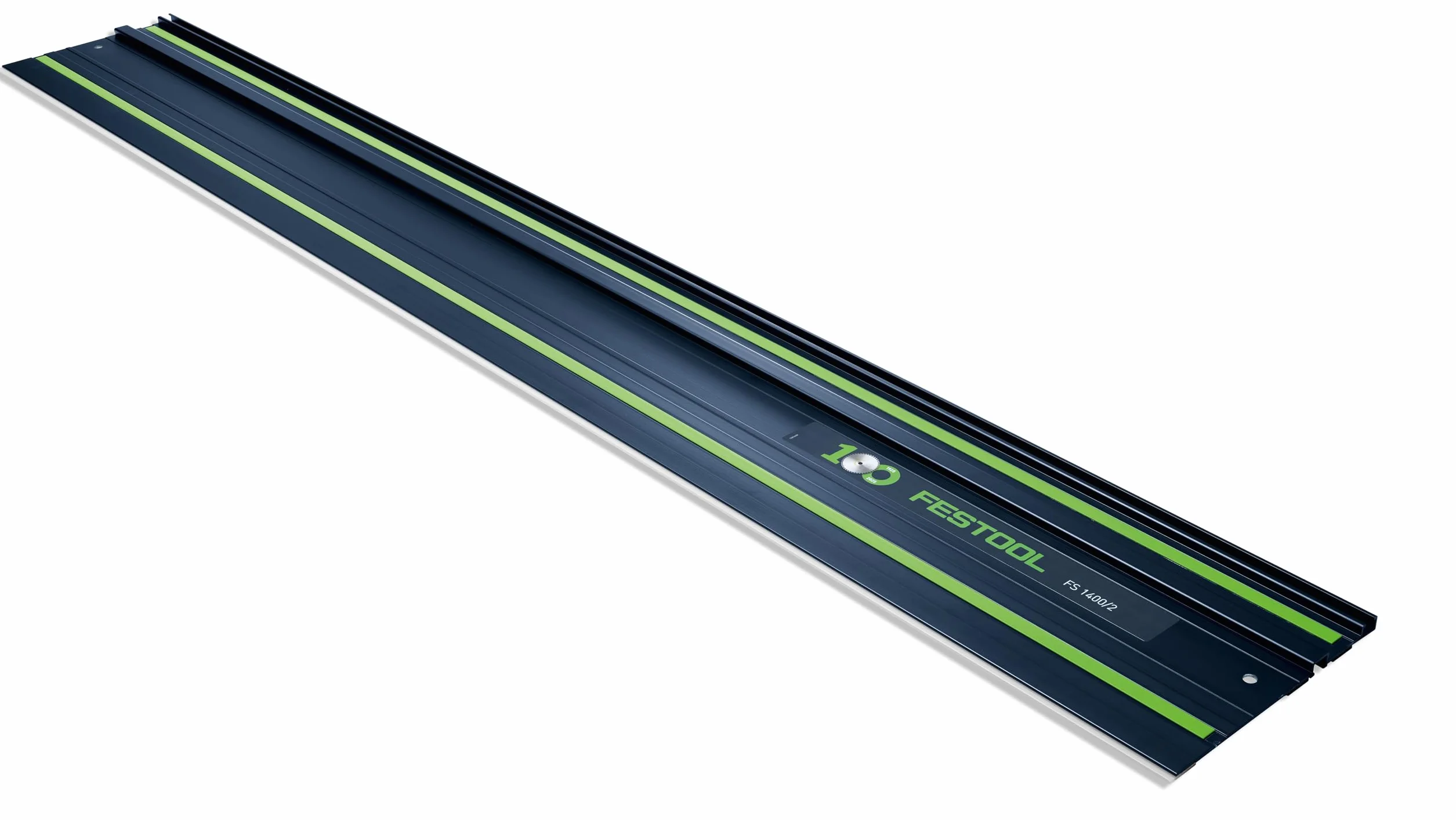 Festool Führungsschiene FS 1400/2 BL - Sägeschiene für Tauchsäge & Fräse | 1400mm Aluminium Führung mit Splitterschutz für präzise Schnitte, kompatibel mit Oberfräse und FS-Zubehör