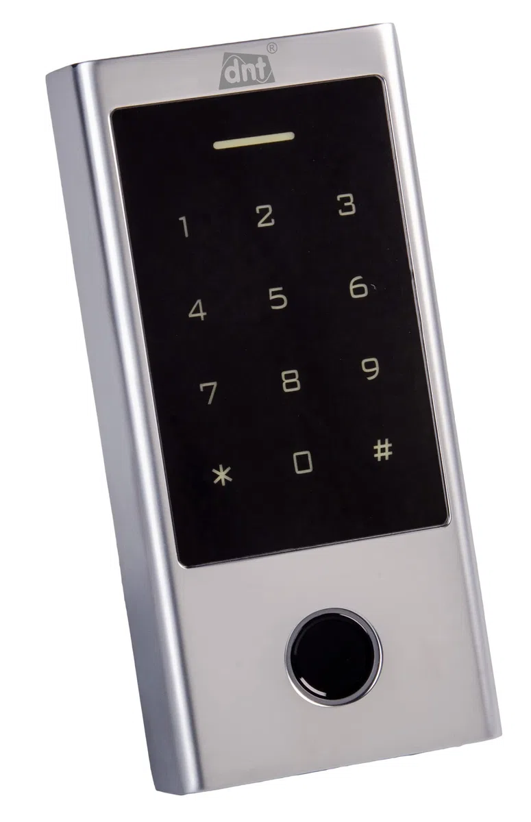 dnt Fingerprint-Codeschloss BioAccess PRO, DNT000013, Metall/Schwarz