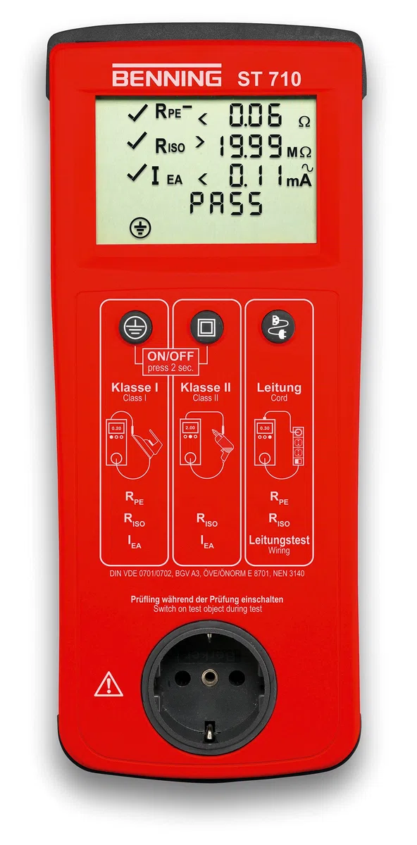 Benning 050308 ST 710 Kontrollinstrument, rot
