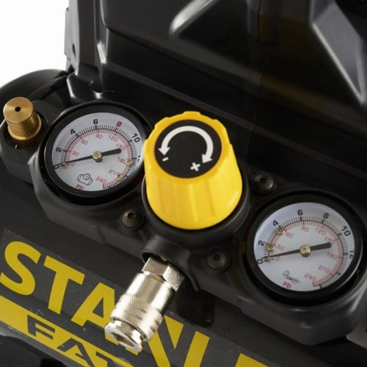 STANLEY FATMAX Kompressor Silent Air DST 101/8/6SI, 8bar, 6l Tank, 105l/min, 1PS, 59 db