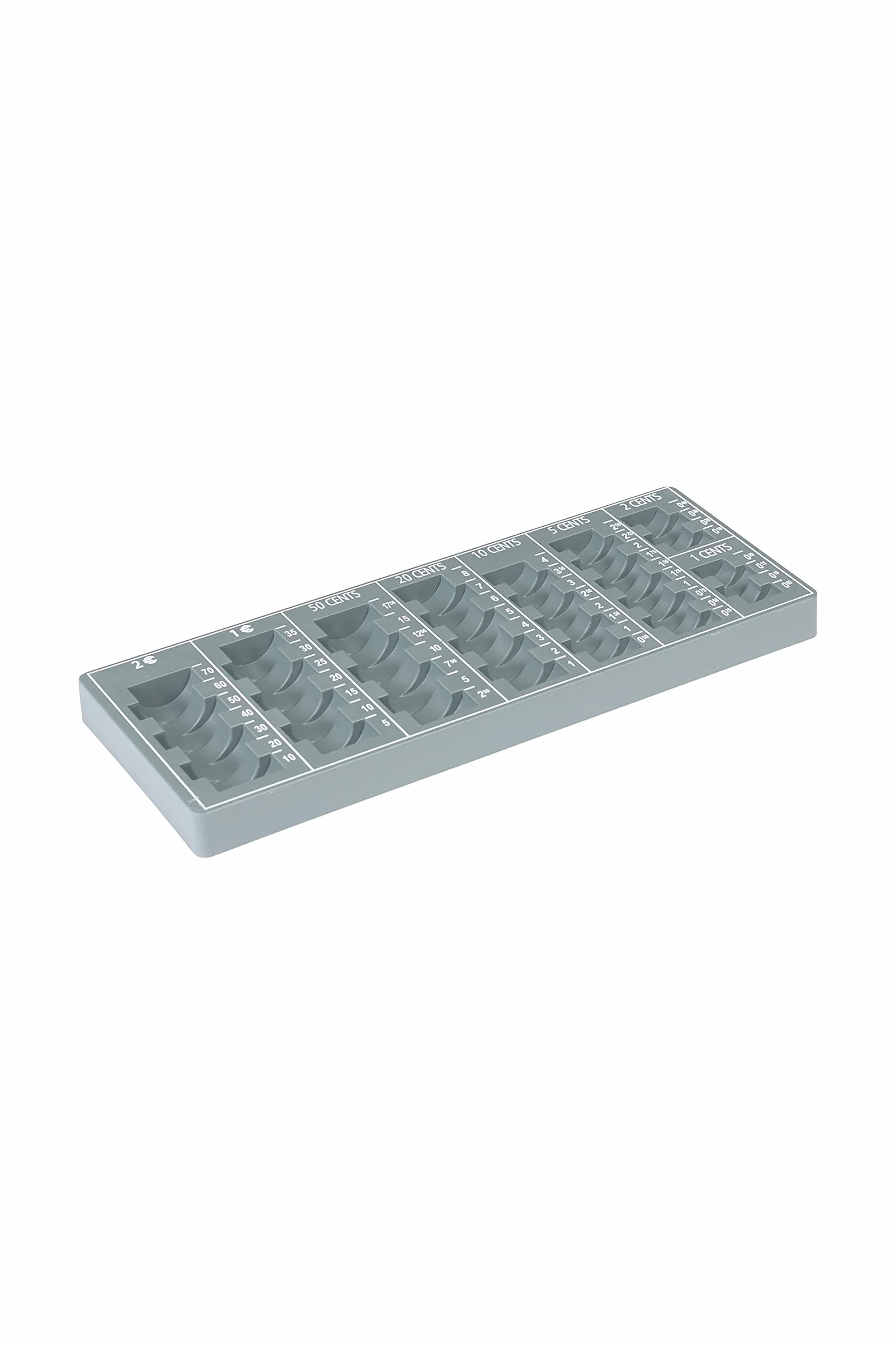 ARREGUI Cashier Clip C9244-EUR Geldkassette mit Eurozähleinsatz und Scheineinsatz | Kasse / Geldbox aus Stahl | 30 cm breit | Geldkassette mit Münzzählbrett und 4 Scheinfächern mit Klammer | schwarz