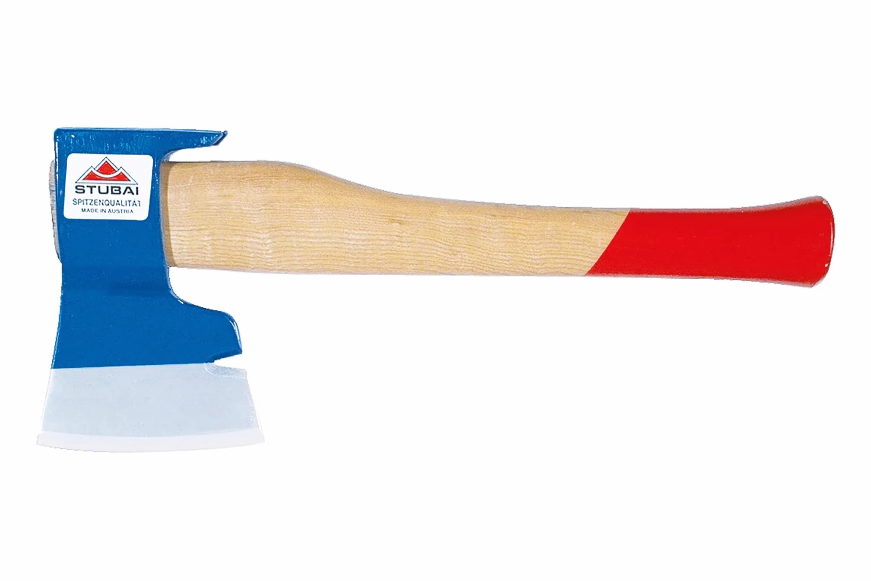 STUBAI Zimmermannsbeil 900 g einreifig Links | geschmiedetes Profi-Beil mit Nagelzieher | Eschenstiel 380 mm – Ideal für linkshändige Zimmerer & Holzbauer.
