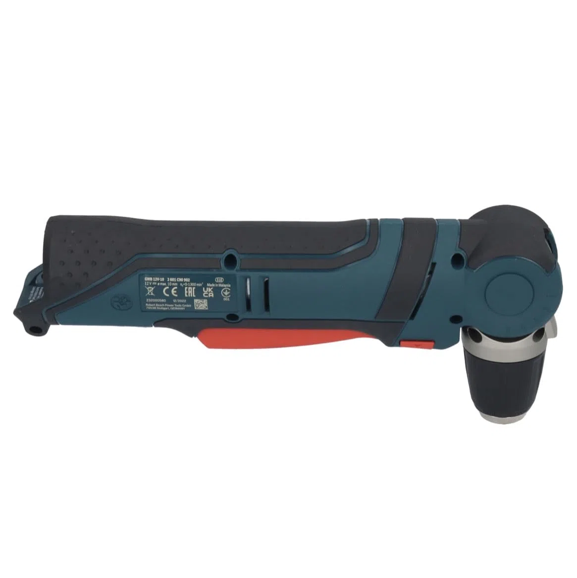 Bosch Professional GWB 12V-10 Akku Winkelbohrmaschine 12 V 11 Nm + L-Boxx (0601390909) - ohne Akku, ohne Ladegerät