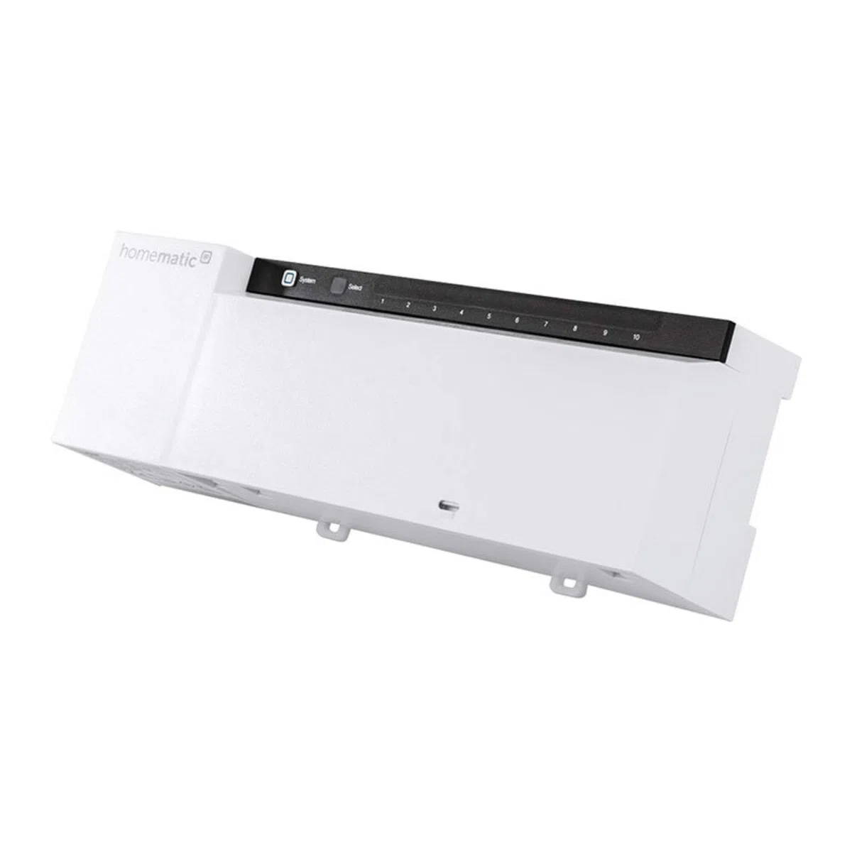 Homematic IP Fußbodenheizungscontroller – 10 Kanäle, 230 V, Smart Home, Digitale Steuerung Fußbodenheizung mit oder ohne App, Energie sparen, 142981A0