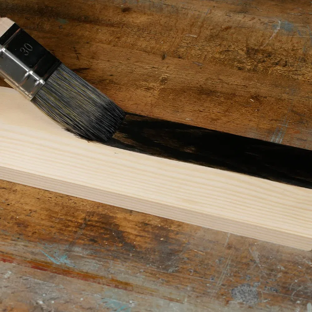 Lignocolor Holzbeize (2,5 L, Schwarz) umweltfreundliche Beize auf Wasserbasis für Holz
