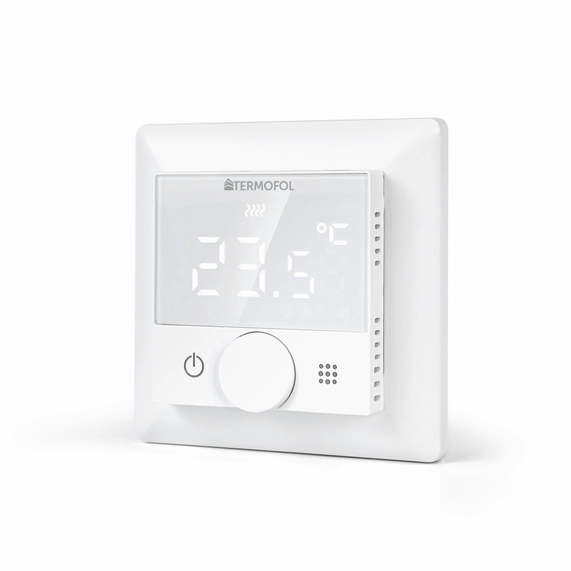 Termofol Elektrische Fußbodenheizung Heizfolie 230V - mit Thermostat H5 - Leistung 140 W/m2 - Oberfläche 10m² - Fussbodenheizung Elektrisch Komplettset fur Fußboden-, Wand- oder Deckenheizung